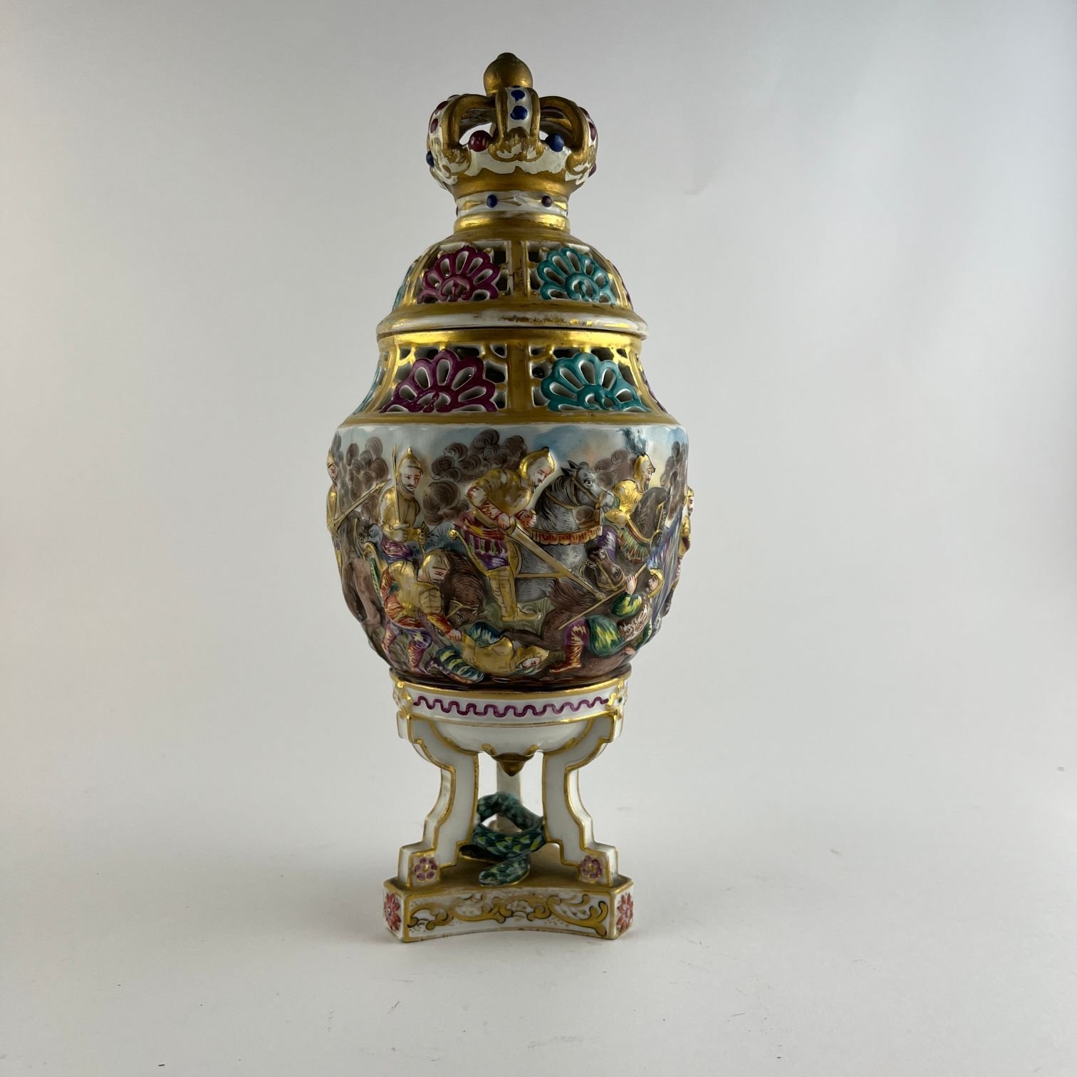 Sahumador italiano Capodimonte