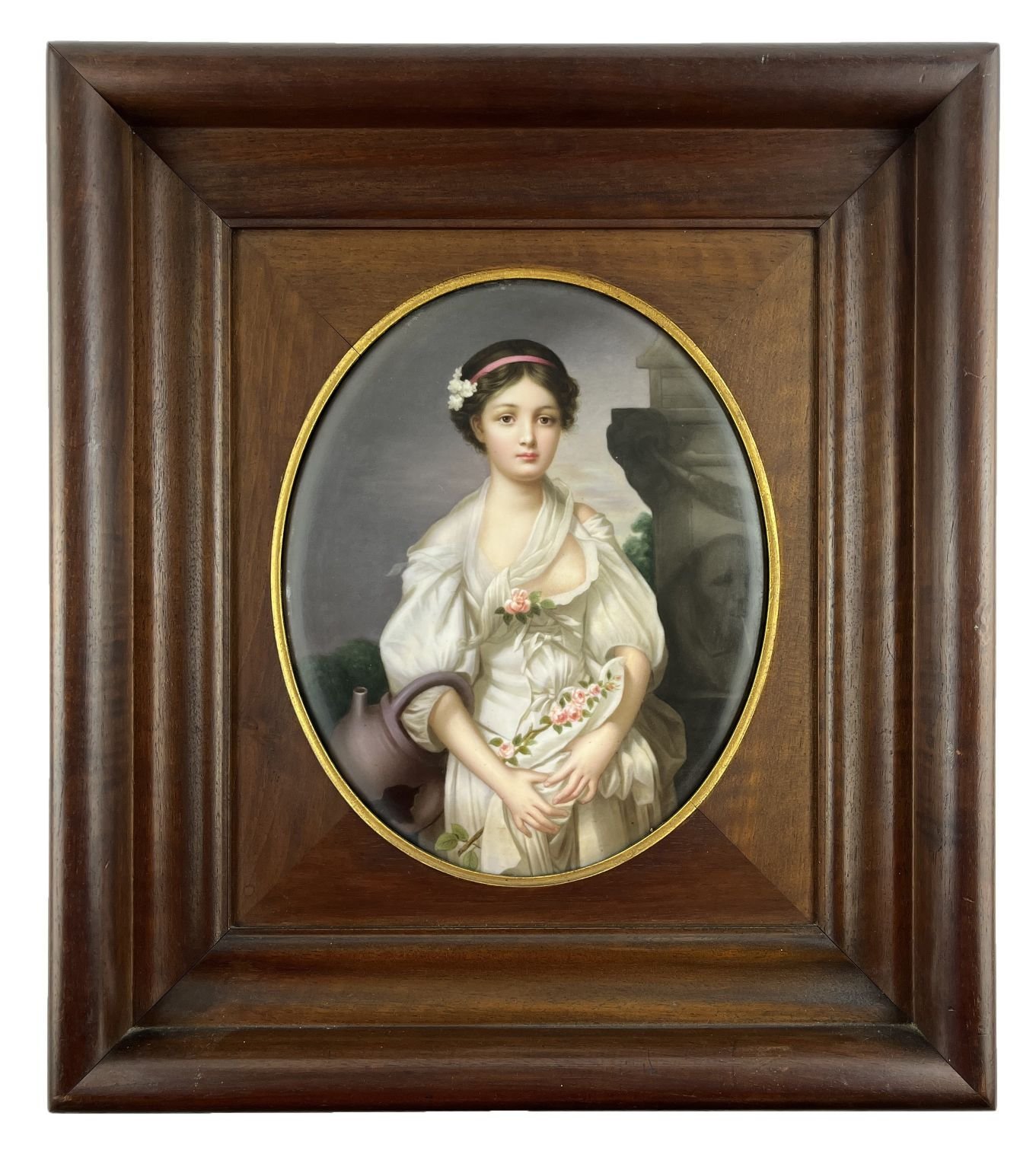 Placa europea en porcelana