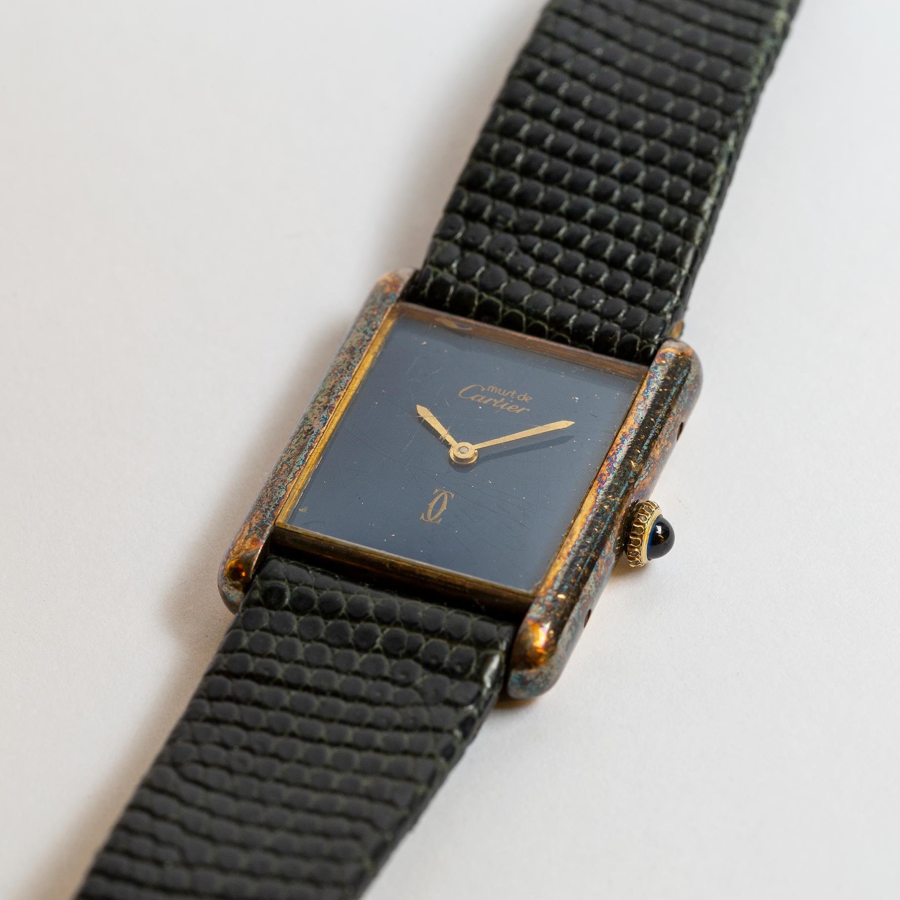 Reloj pulsera Cartier plata 925