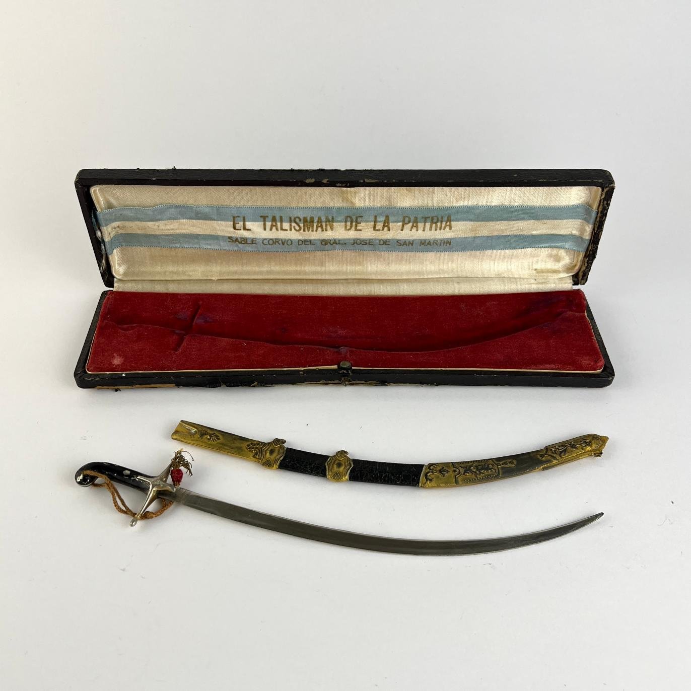 Miniatura de sable Gral. José de San Martín