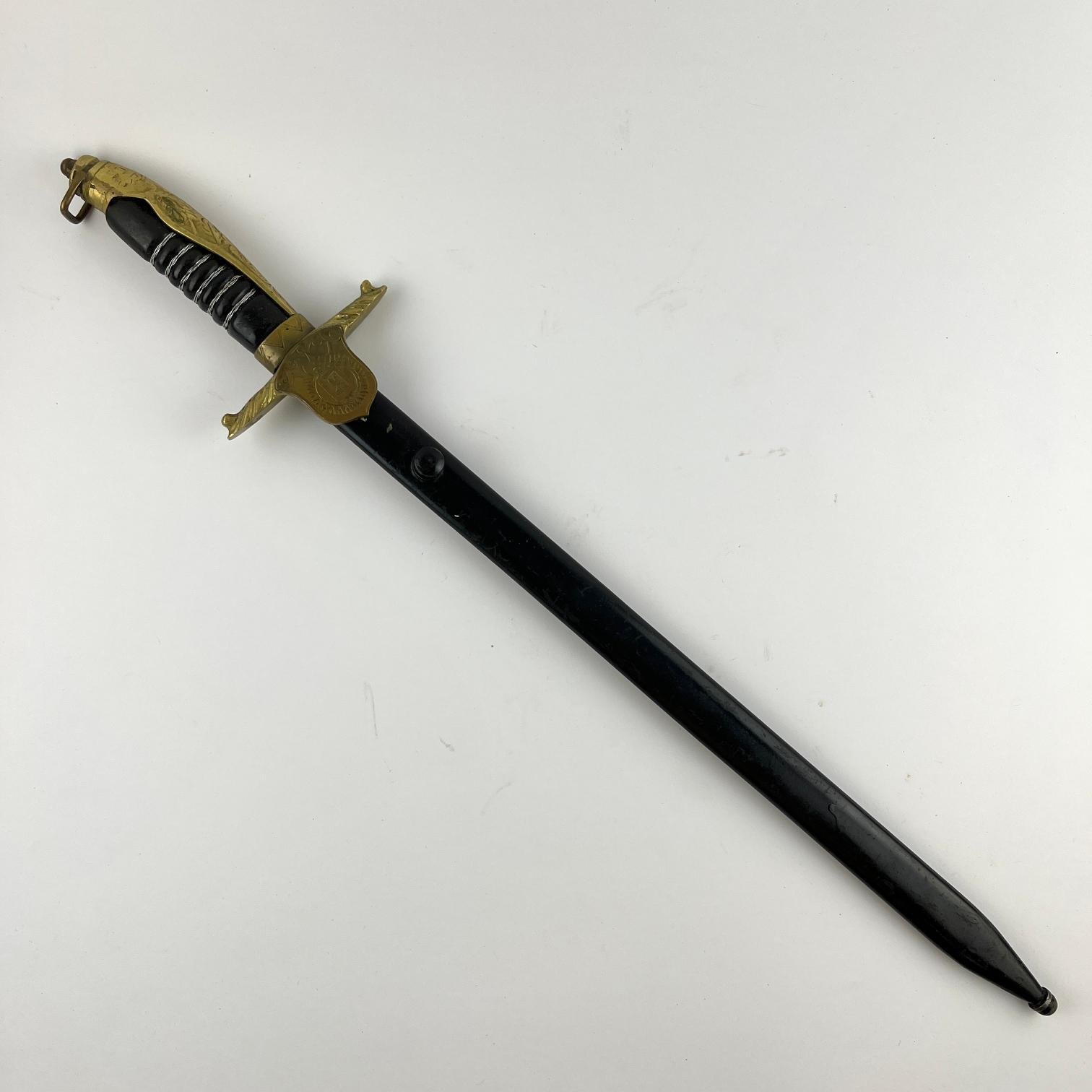 Espadín uruguayo de cadete de la Escuela Nacional de Policía