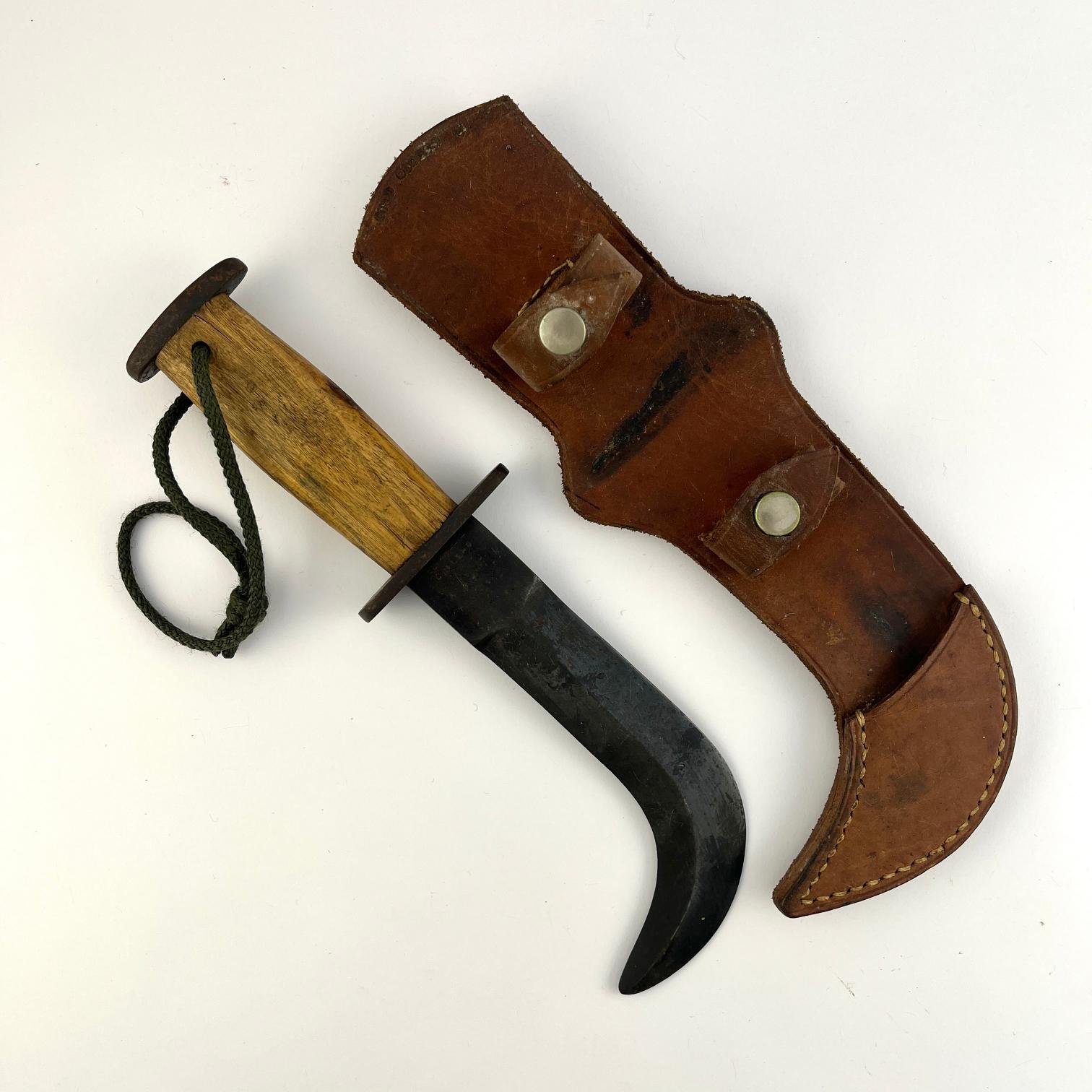 Cuchillo corvo del ejército chileno