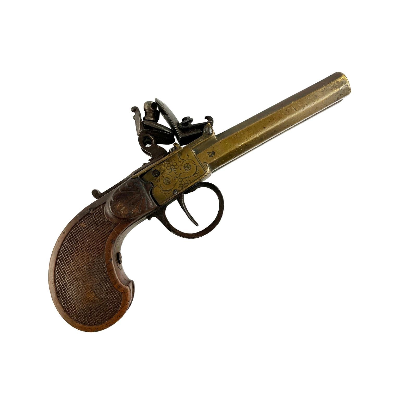 Pistola belga de avancarga