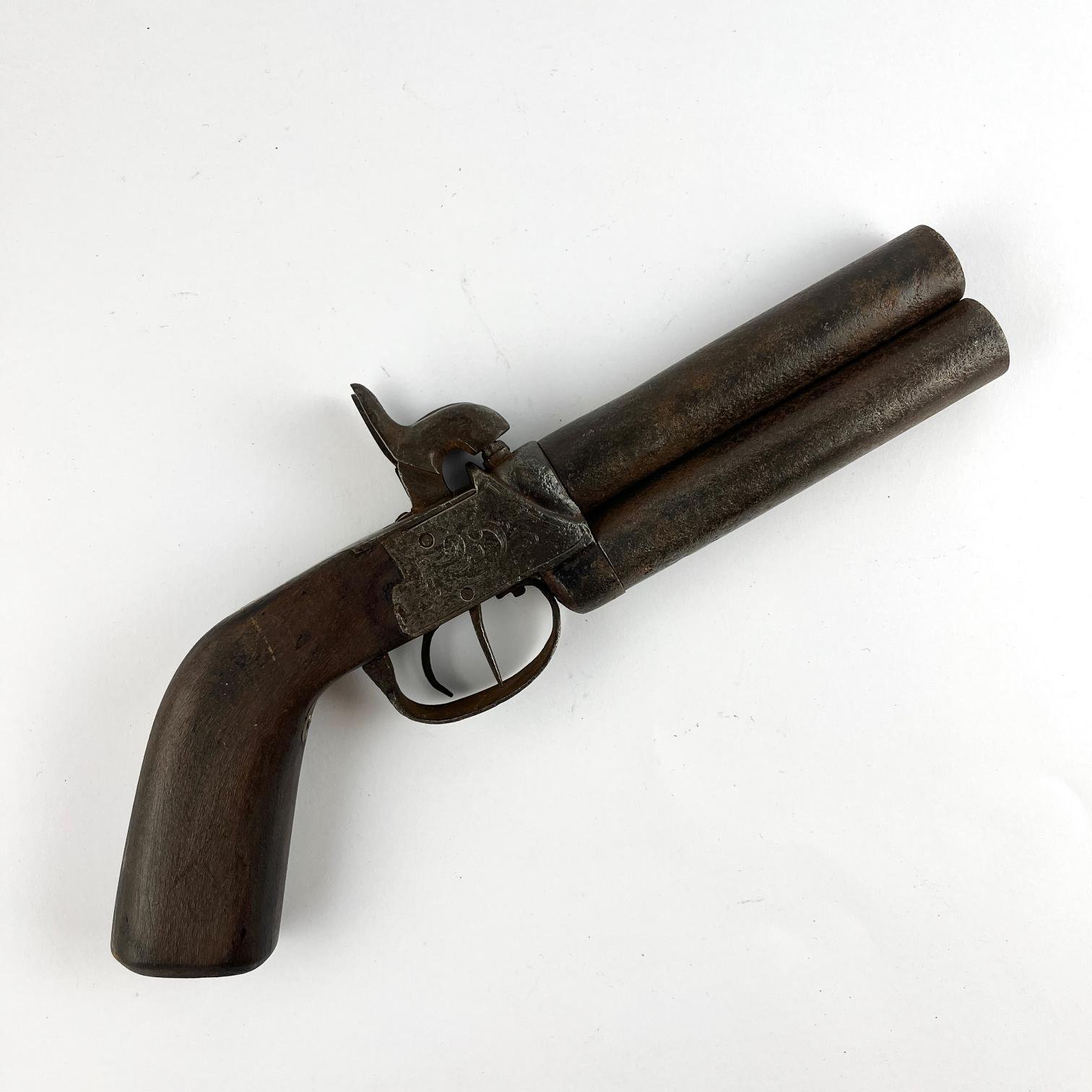 Pistola belga de avancarga