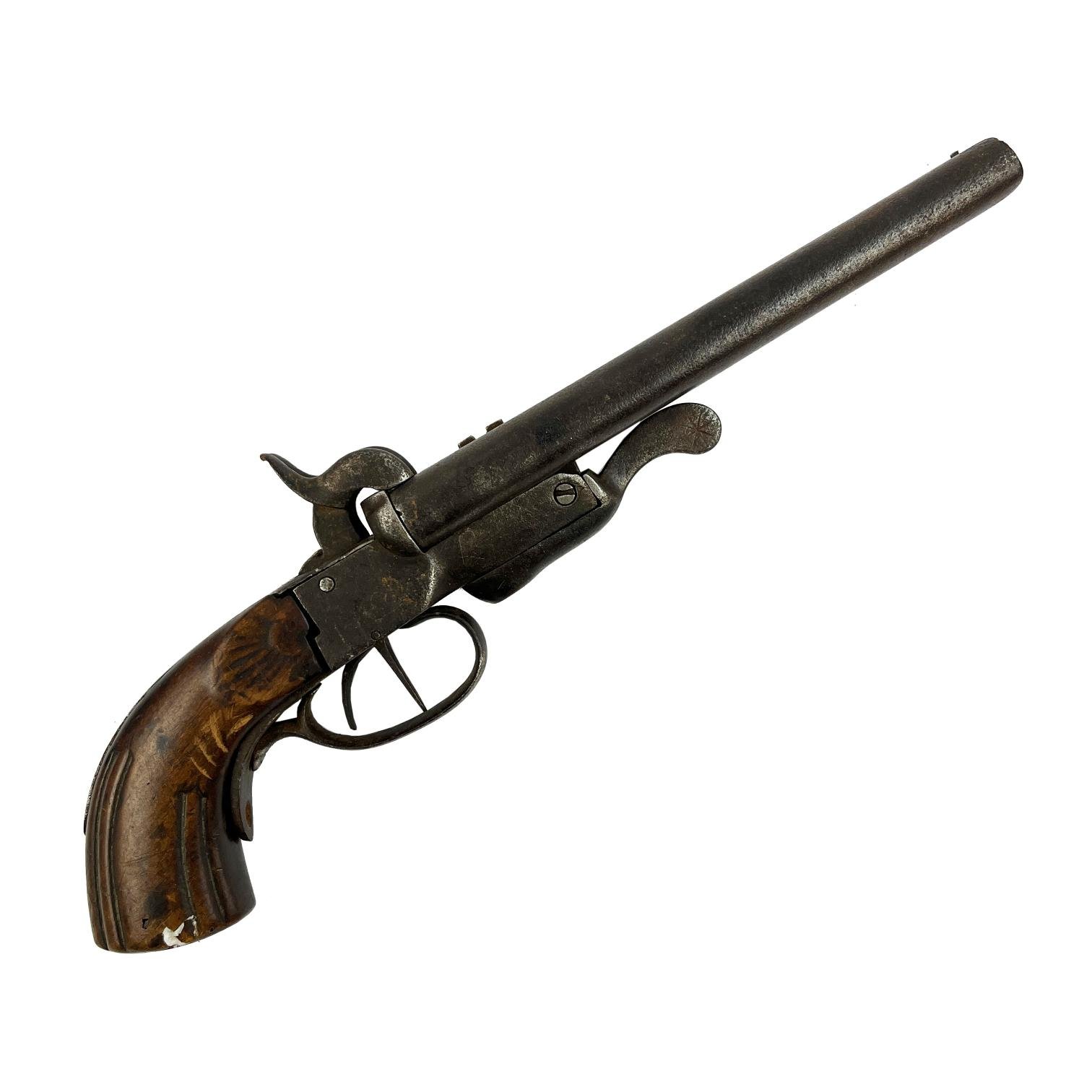 Pistola belga sistema Lefaucheux