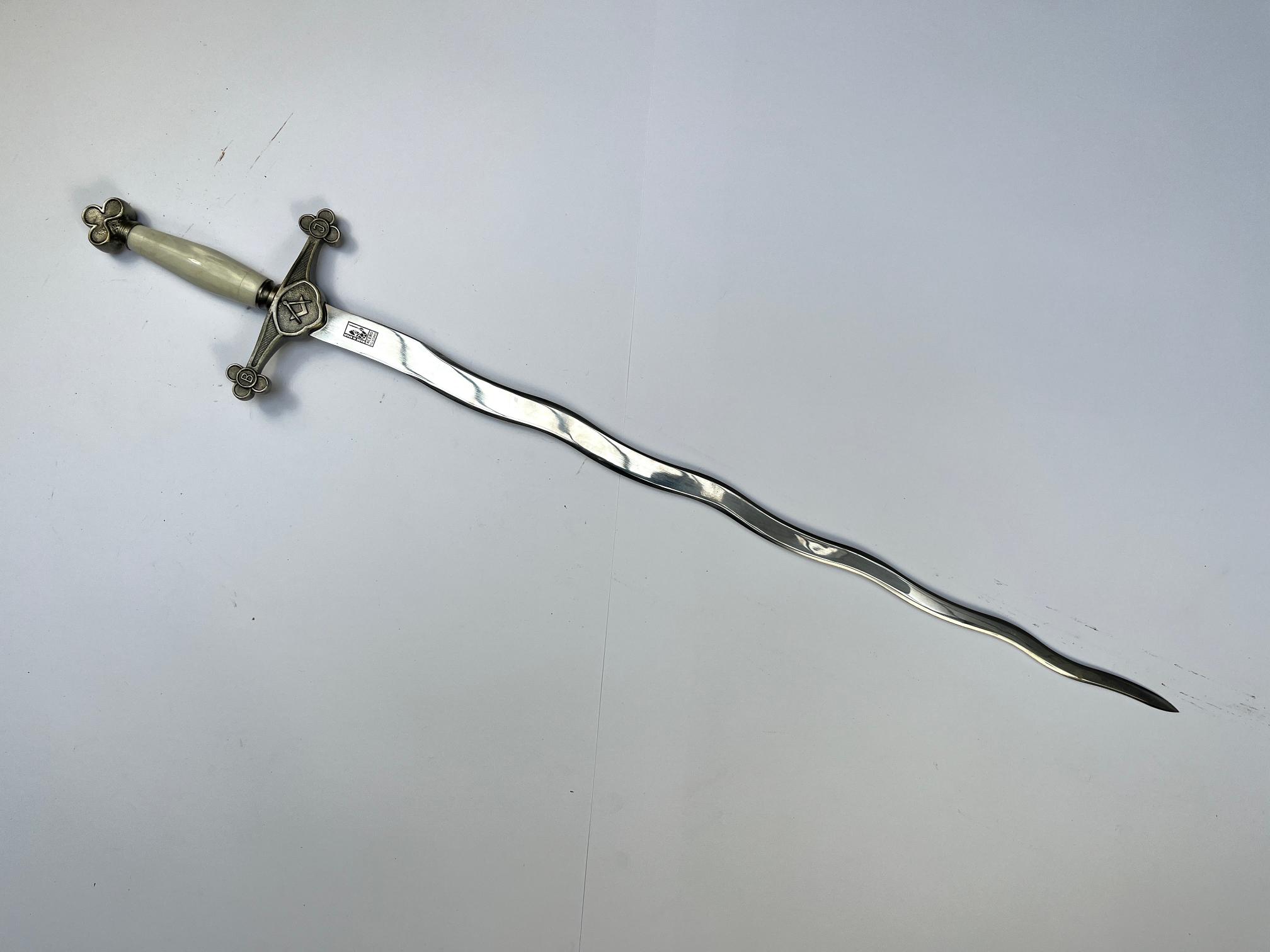 Espada masónica ceremonial española - Imagen 2
