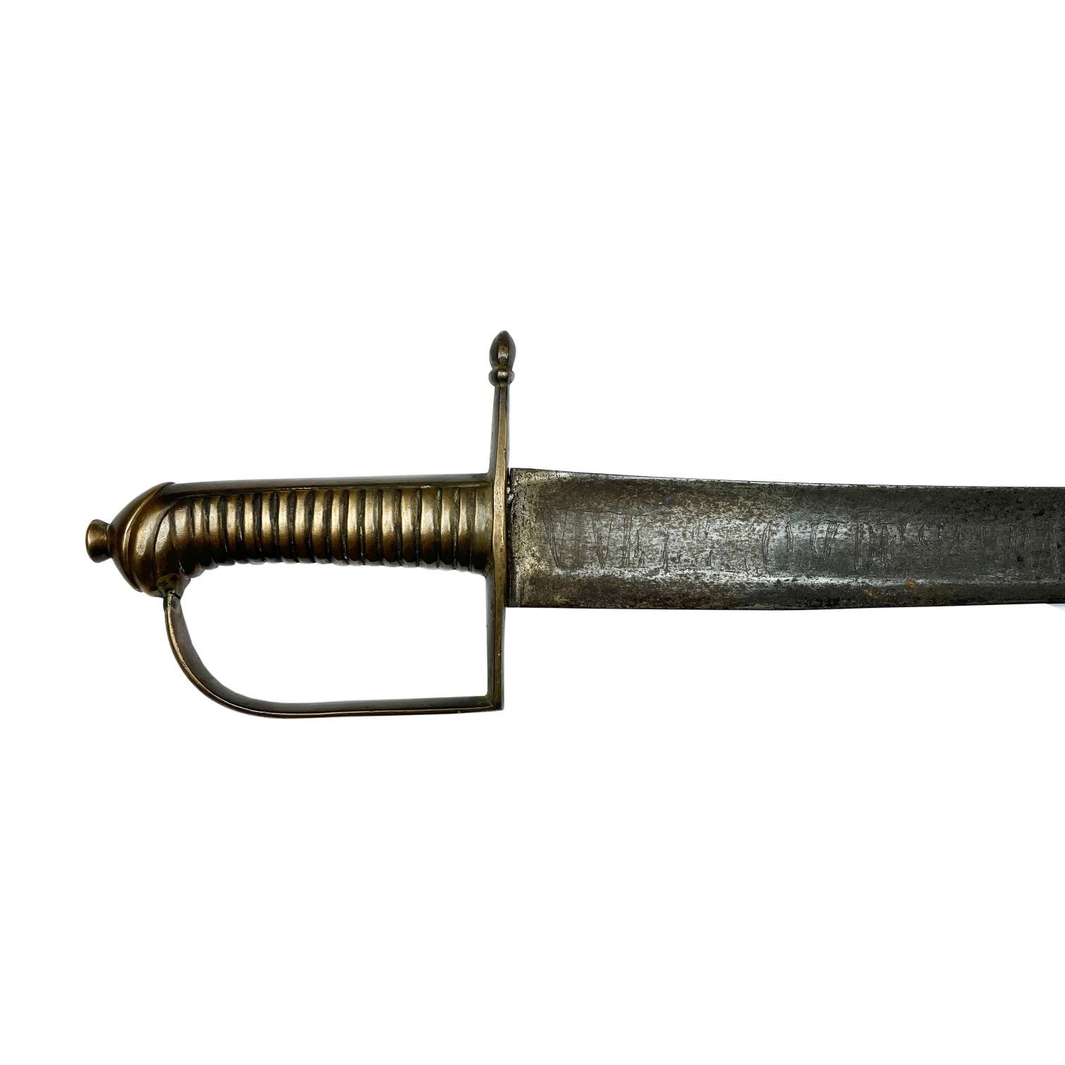 Sable naval de cañonera del Reino de Cerdeña 1781 - Imagen 2