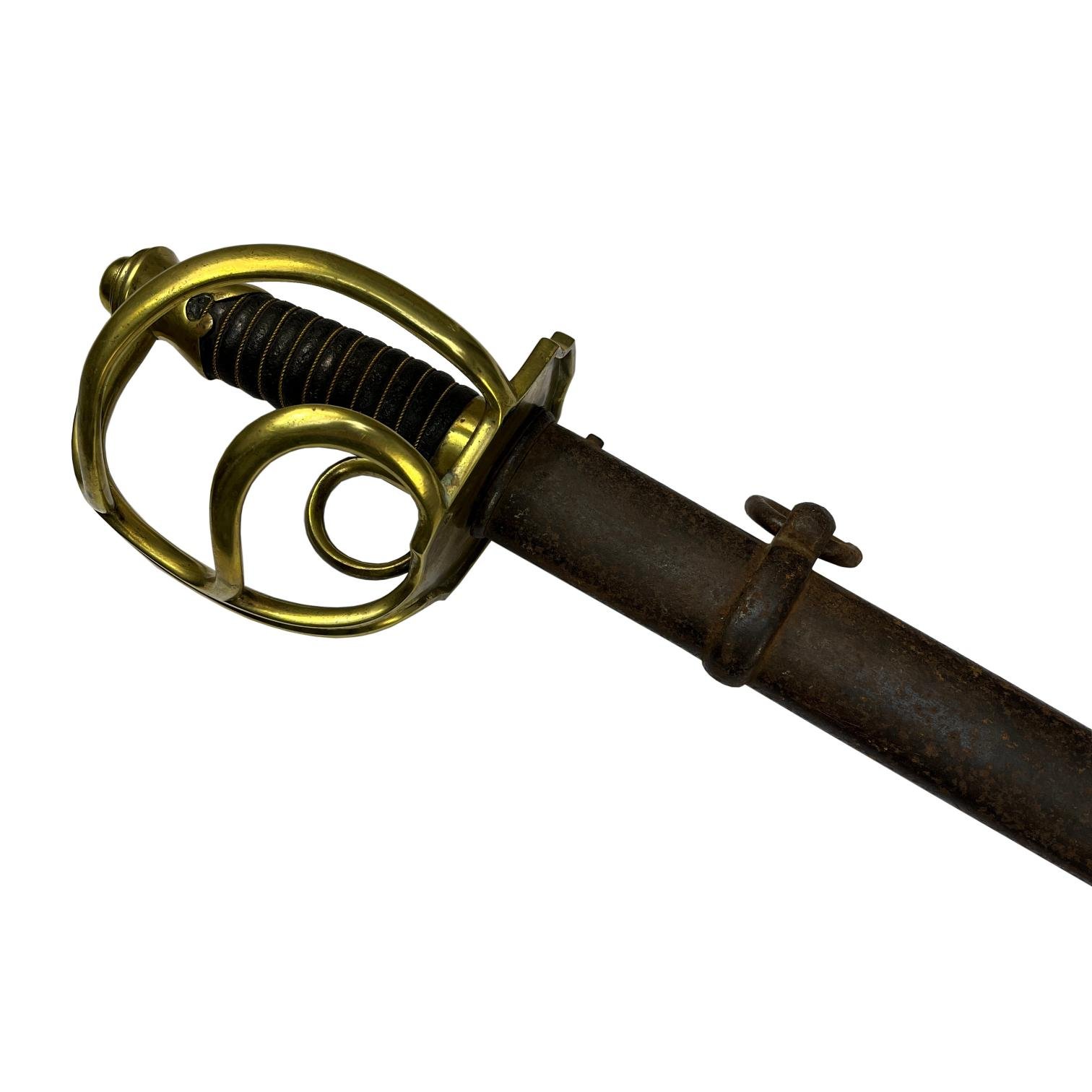 Sable recto de caballería pesada 1819