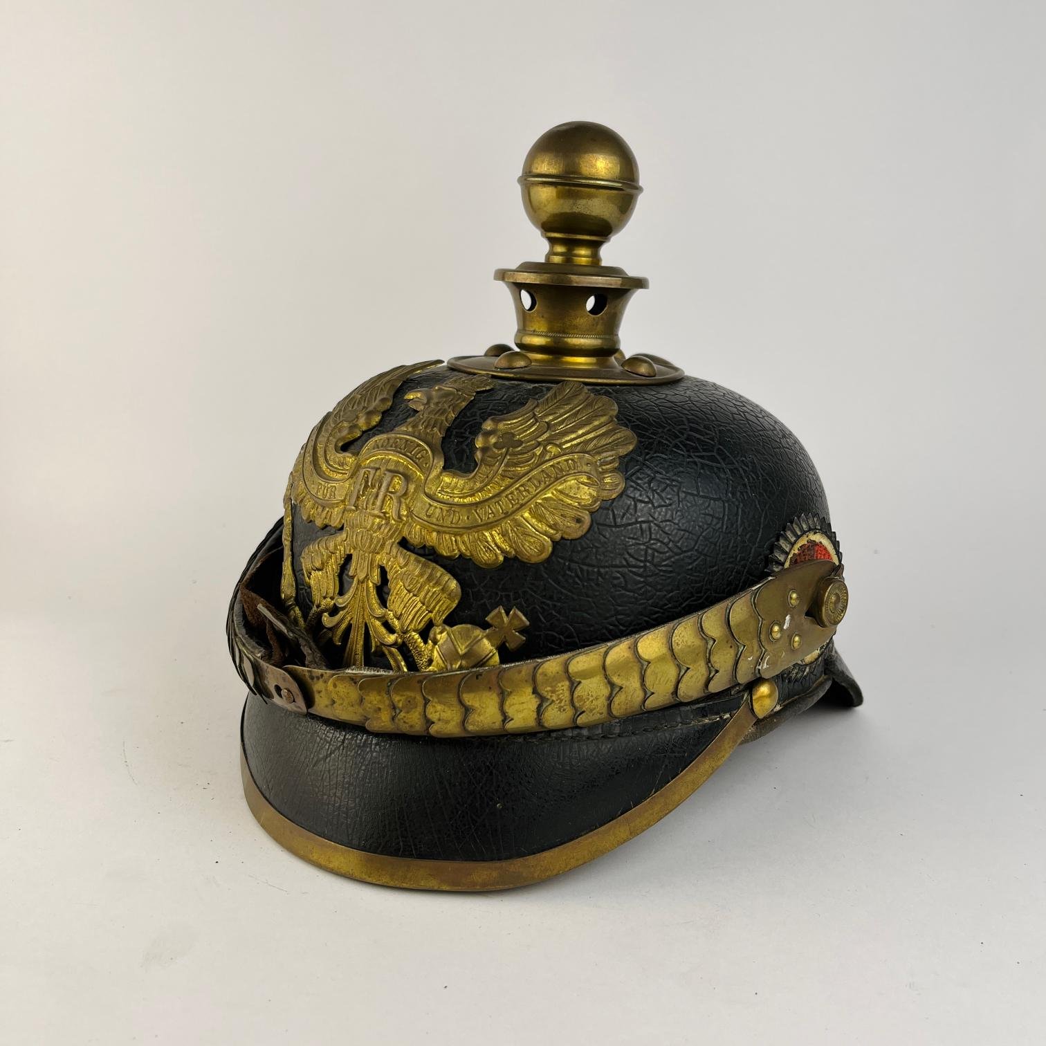 Casco pickelhaube prusiano