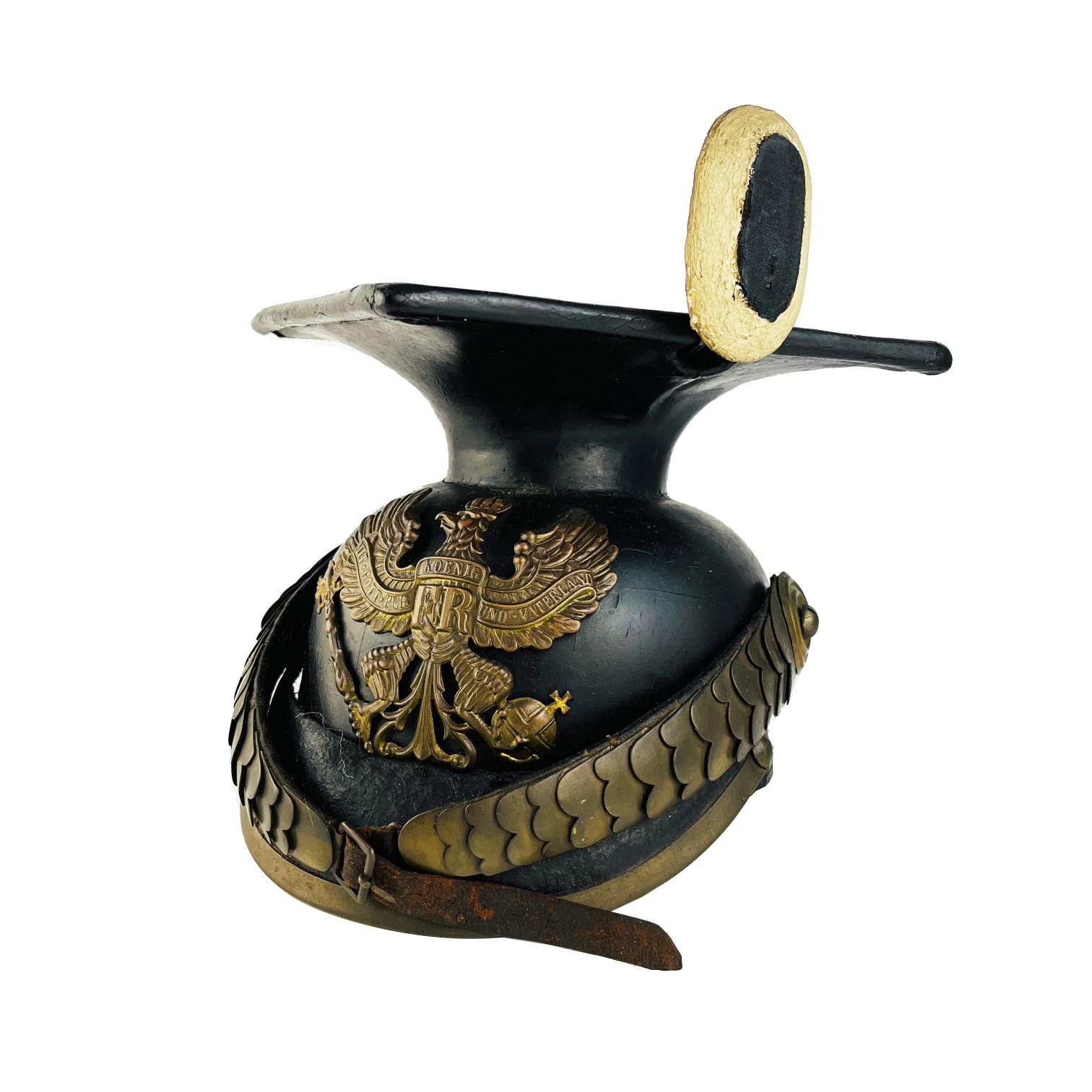 Casco de lancero de Regimiento Ulano