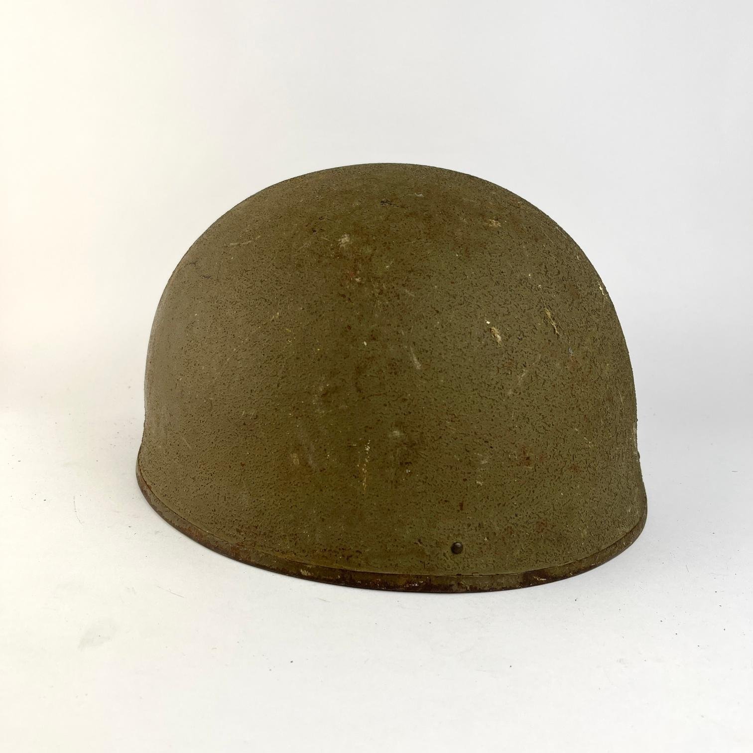 Casco británico de motociclista