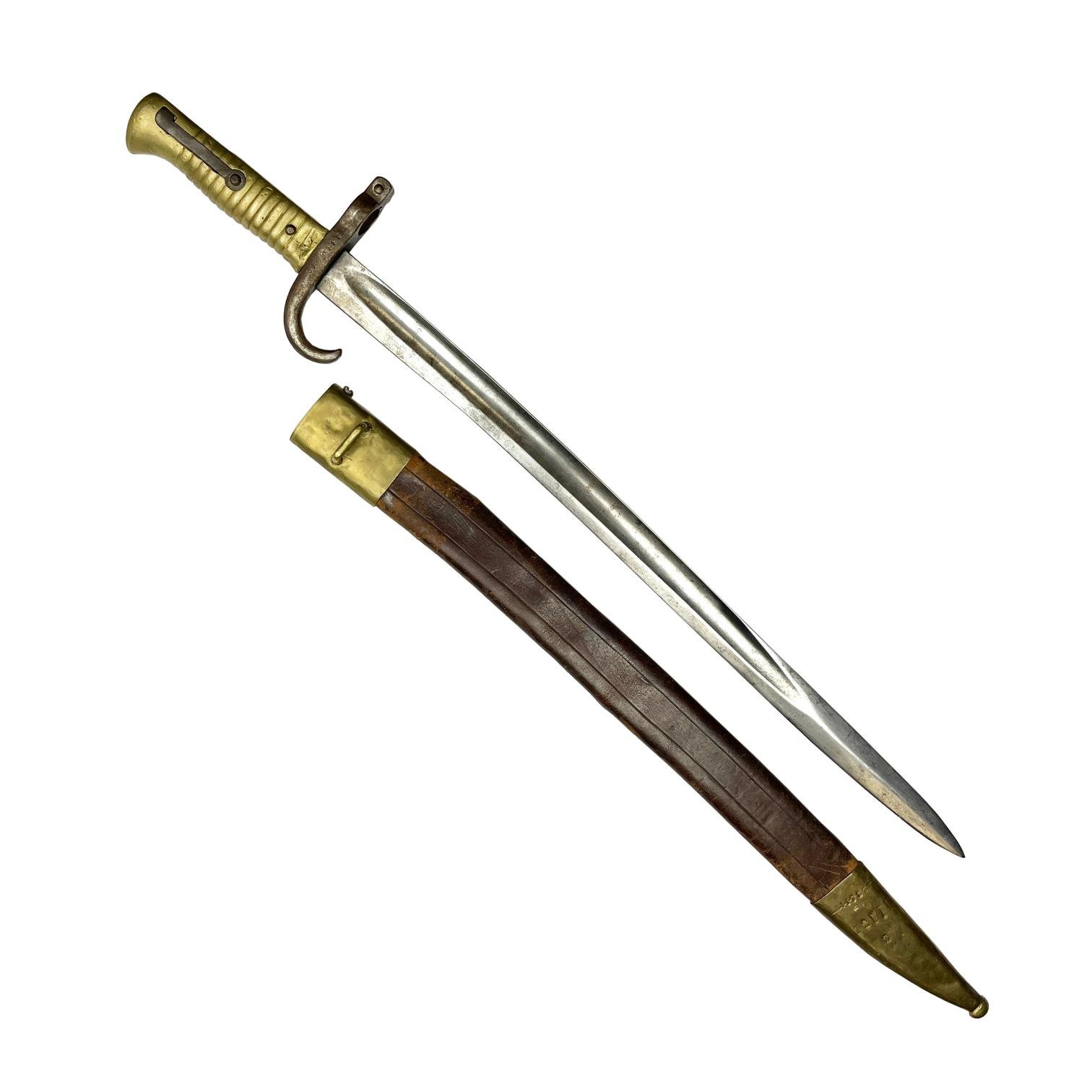 Bayoneta alemana Werder tipo yatagán