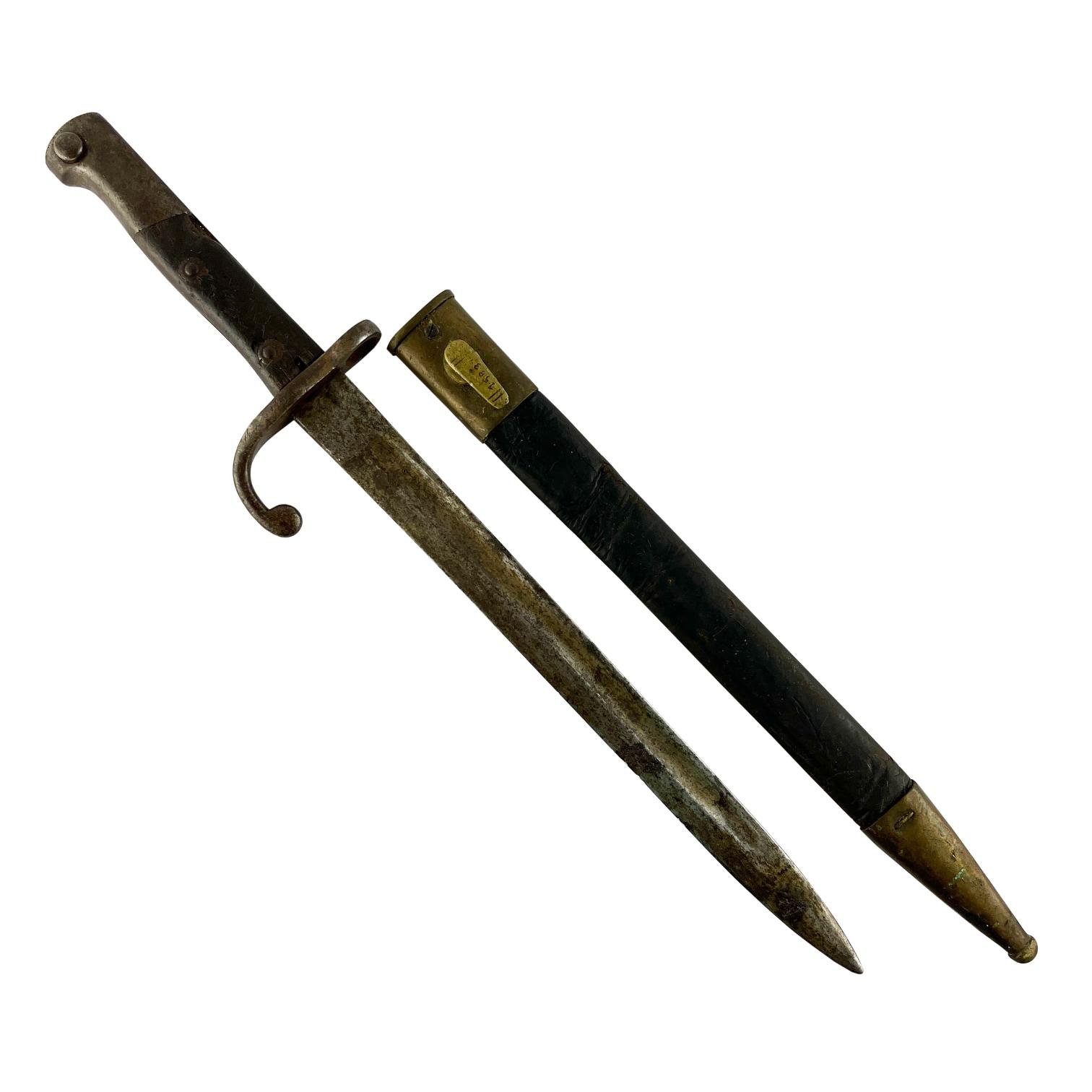 Bayoneta para fusil Mauser brasileño modelo 1908