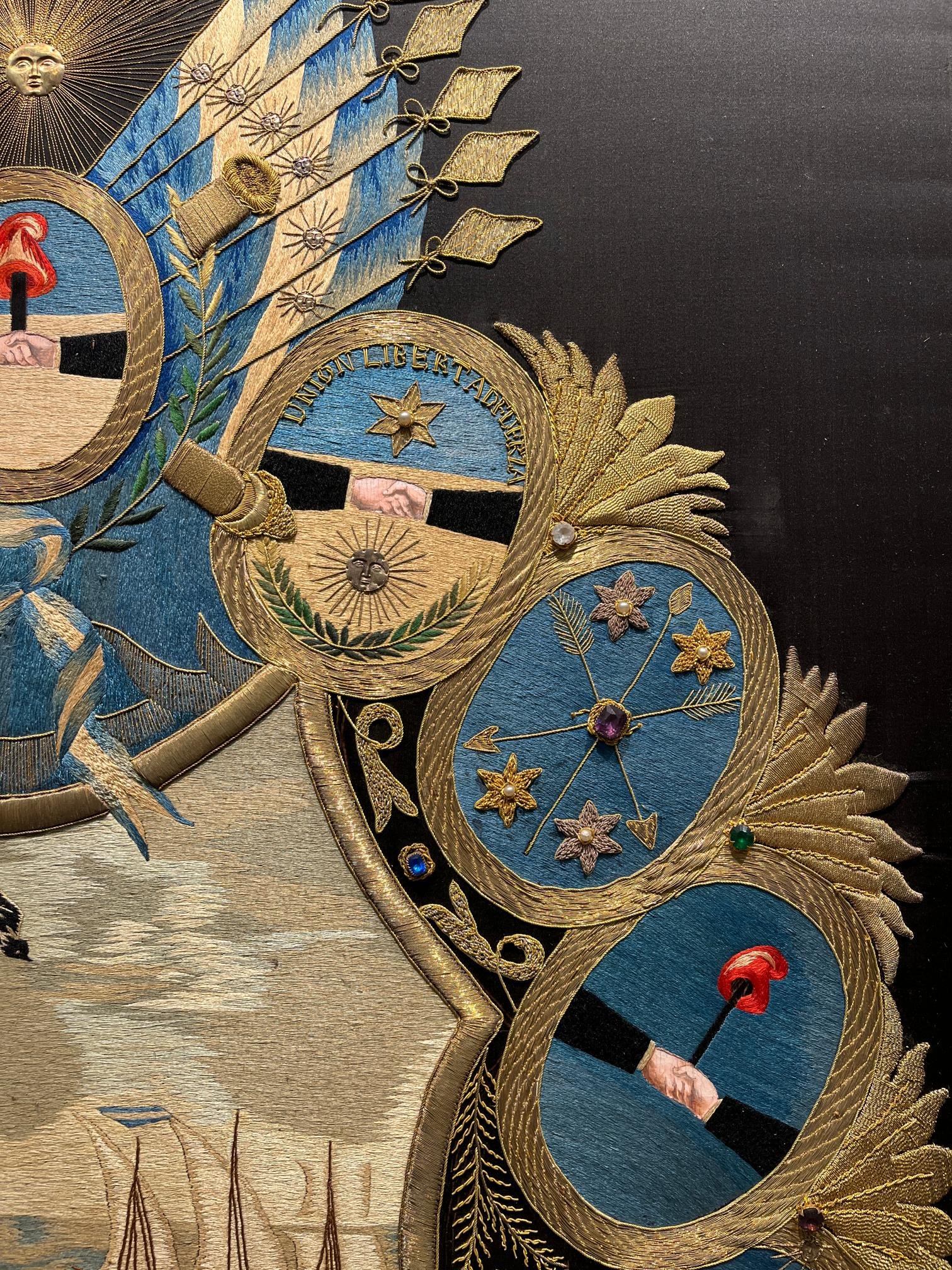 Escudo de armas argentino s. XIX - Imagen 2