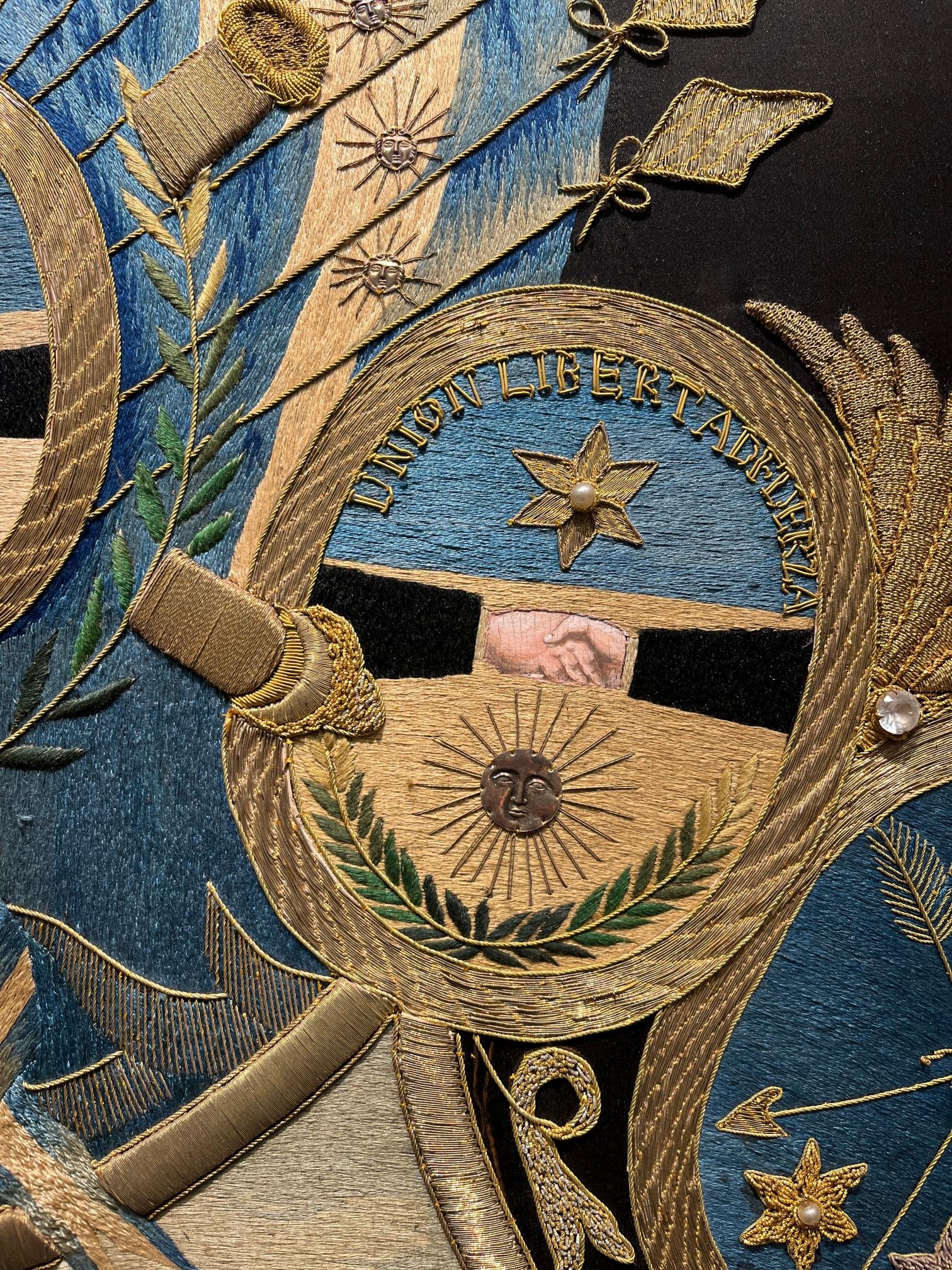 Escudo de armas argentino s. XIX - Imagen 7