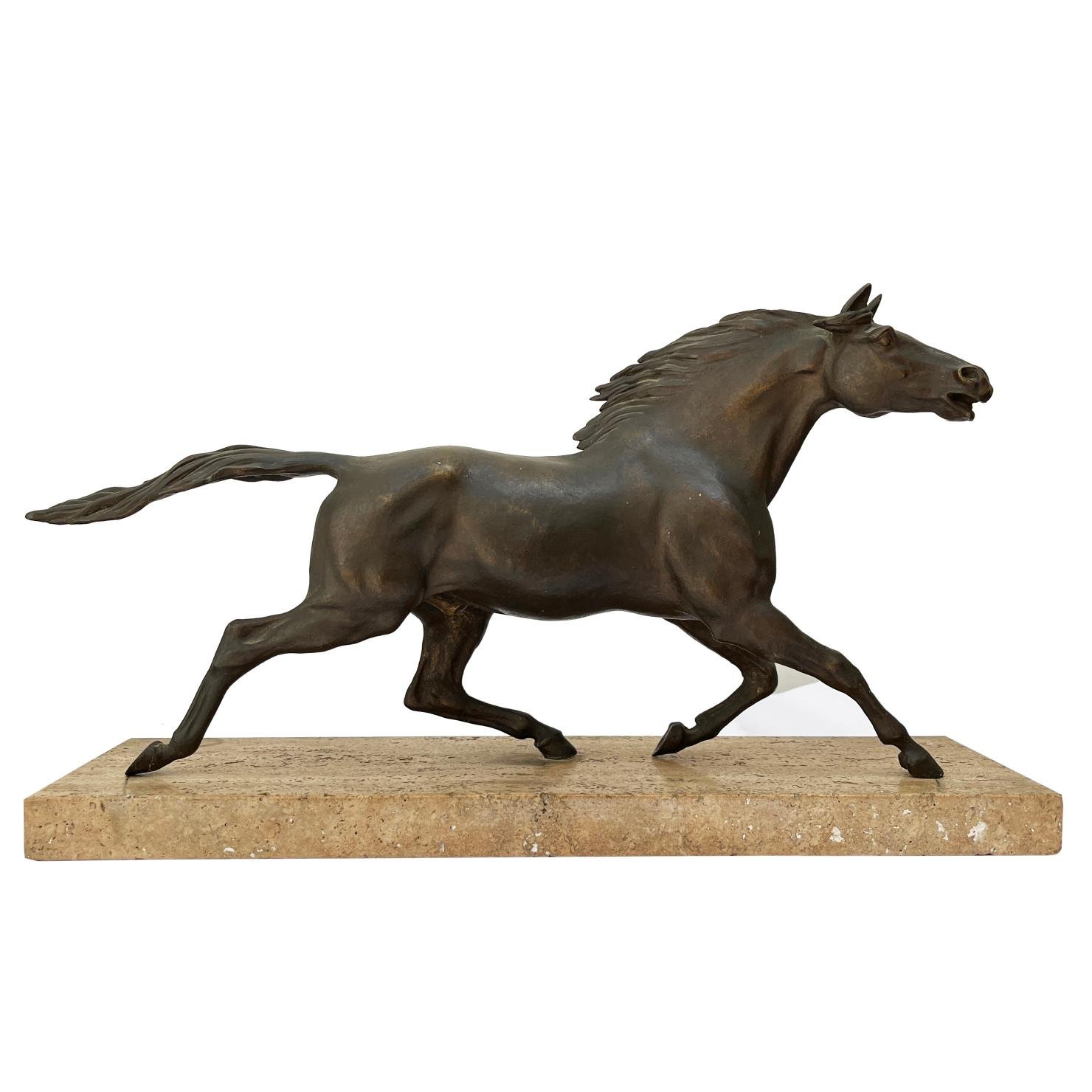 Escultura en bronce "Caballo"