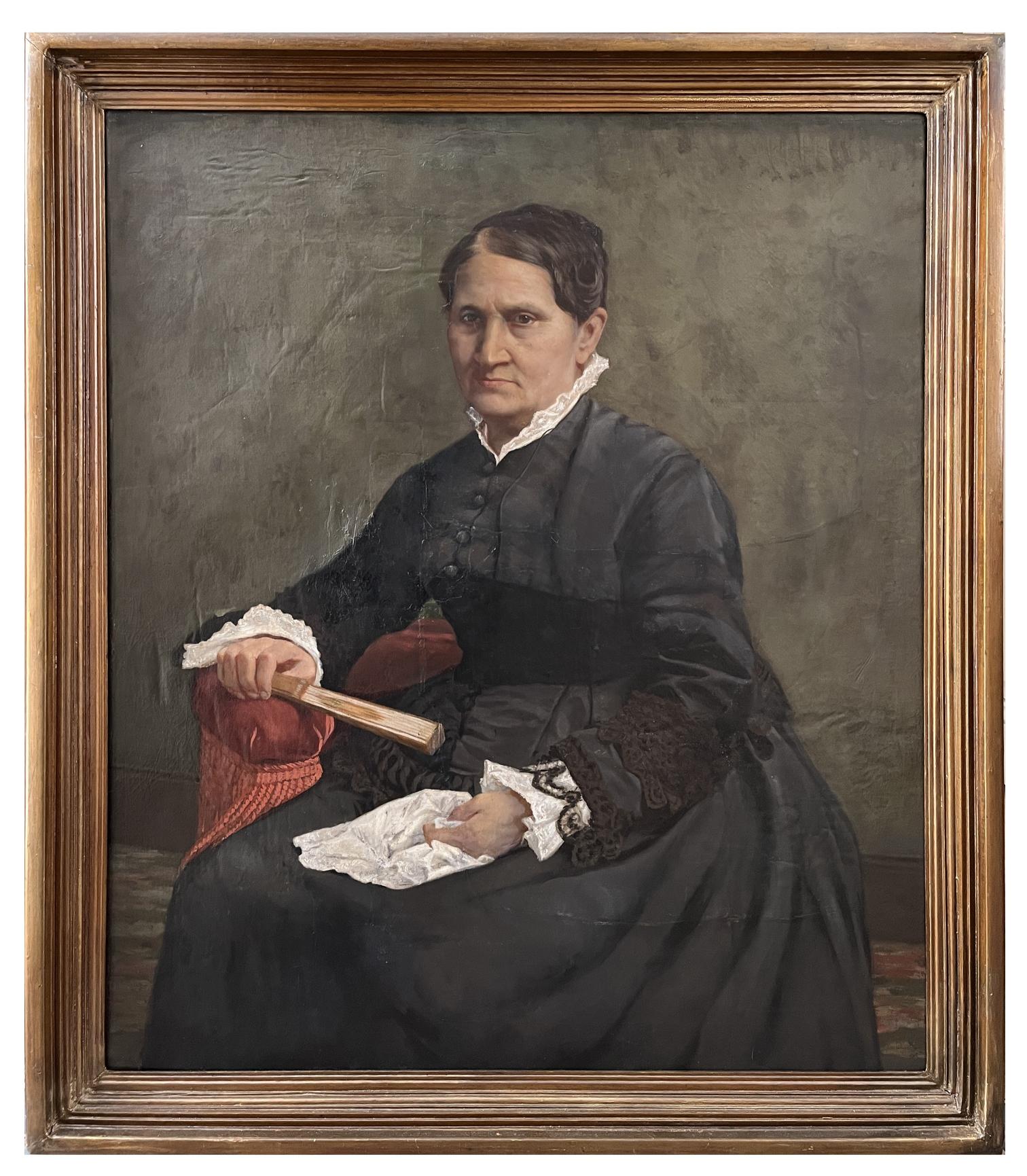 Juan Manuel Blanes "Retrato de la señora Wentuises de Montero"