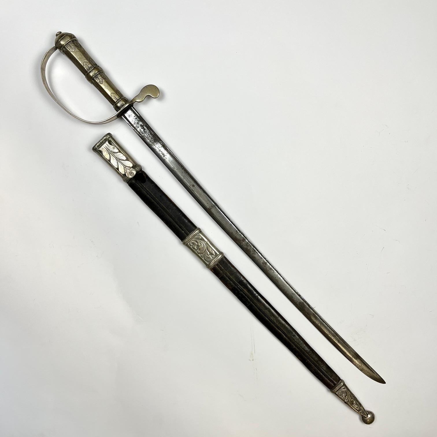 Facón caronero argentino en plata - Imagen 2