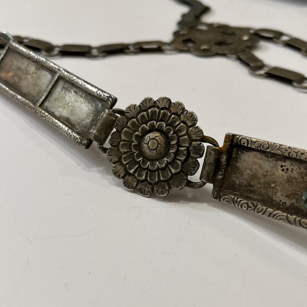 Freno en hierro forjado, plata y oro - Imagen 3