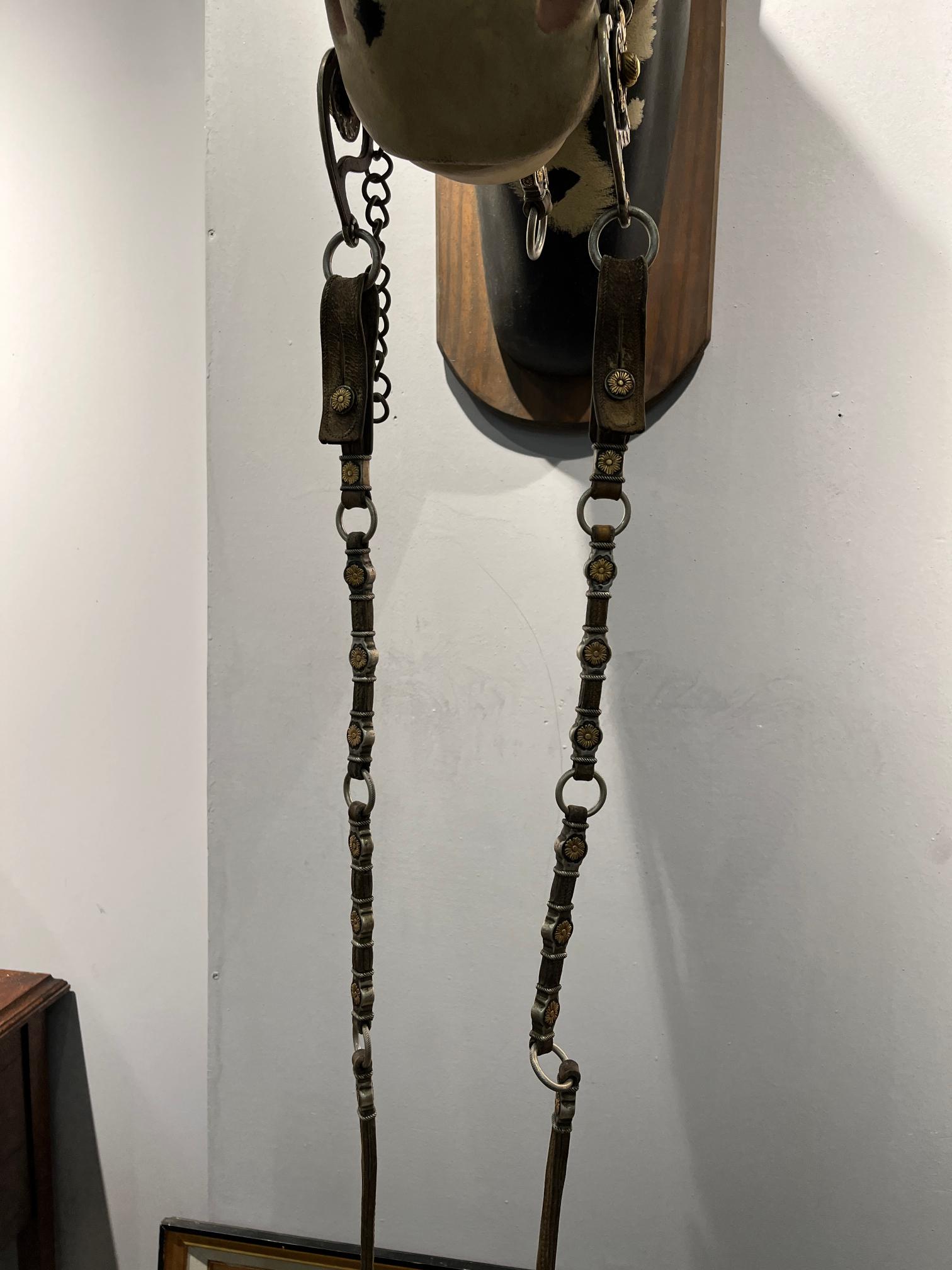 Juego de freno y bozal en cuerp, hierro, plata, oro y metal - Imagen 7