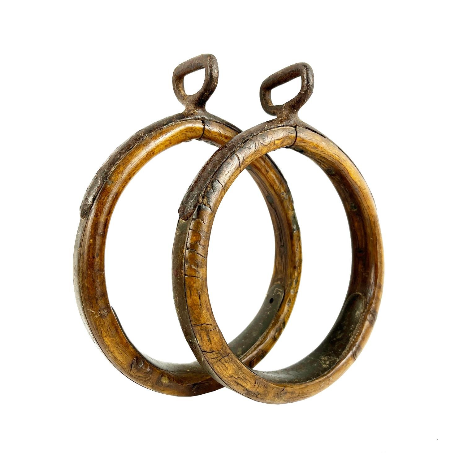 Par de estribos rioplatenses litoraleños c. 1850