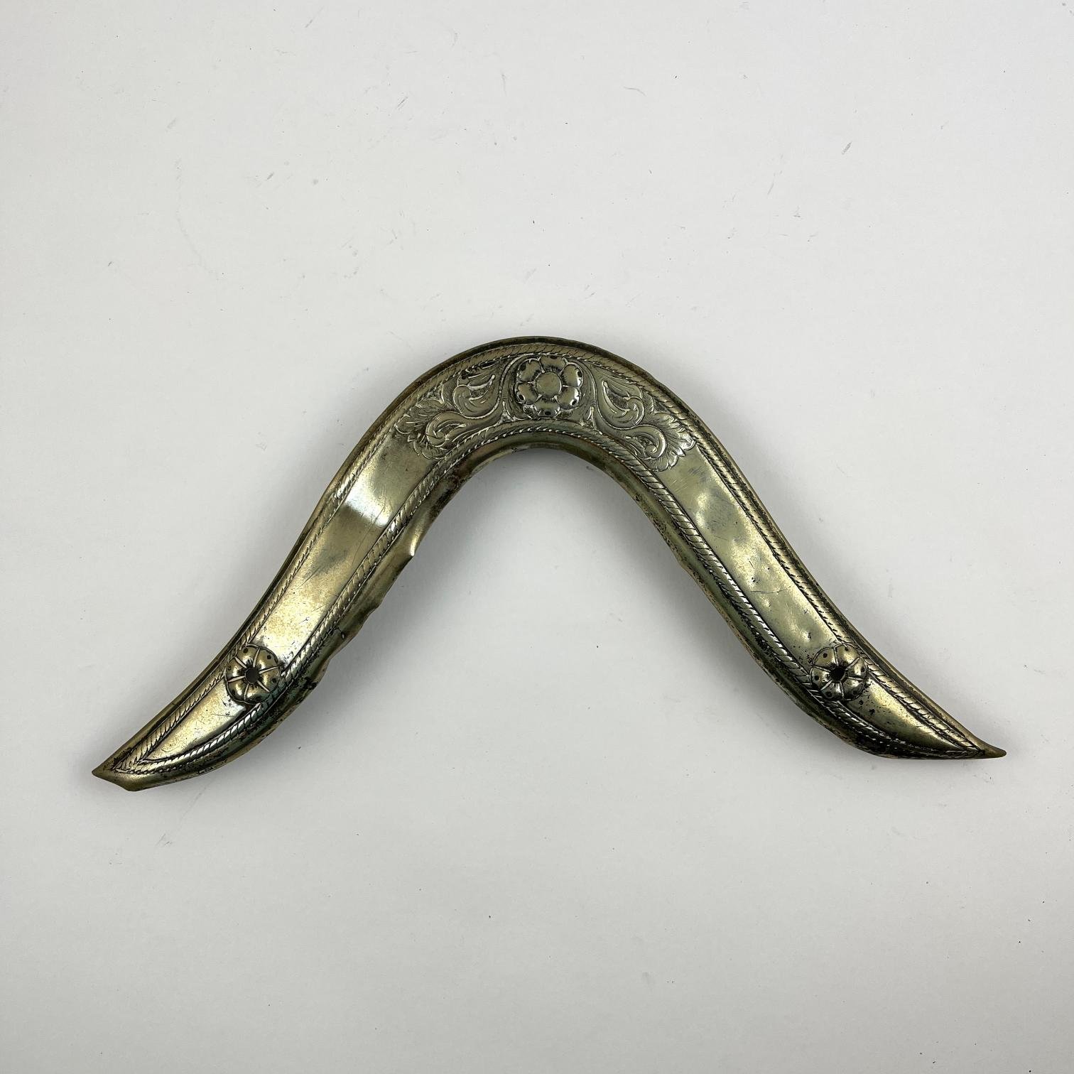 Cabezada de recado en metal "Sol"