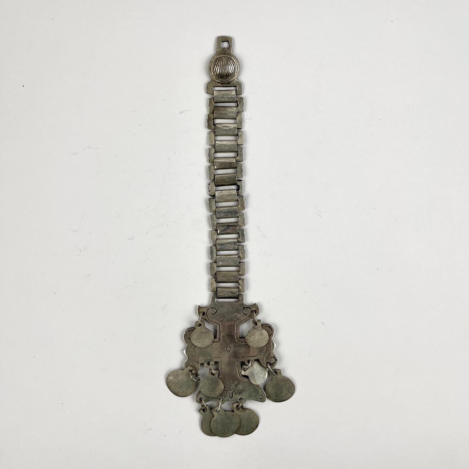 Trapelacucha mapuche en plata