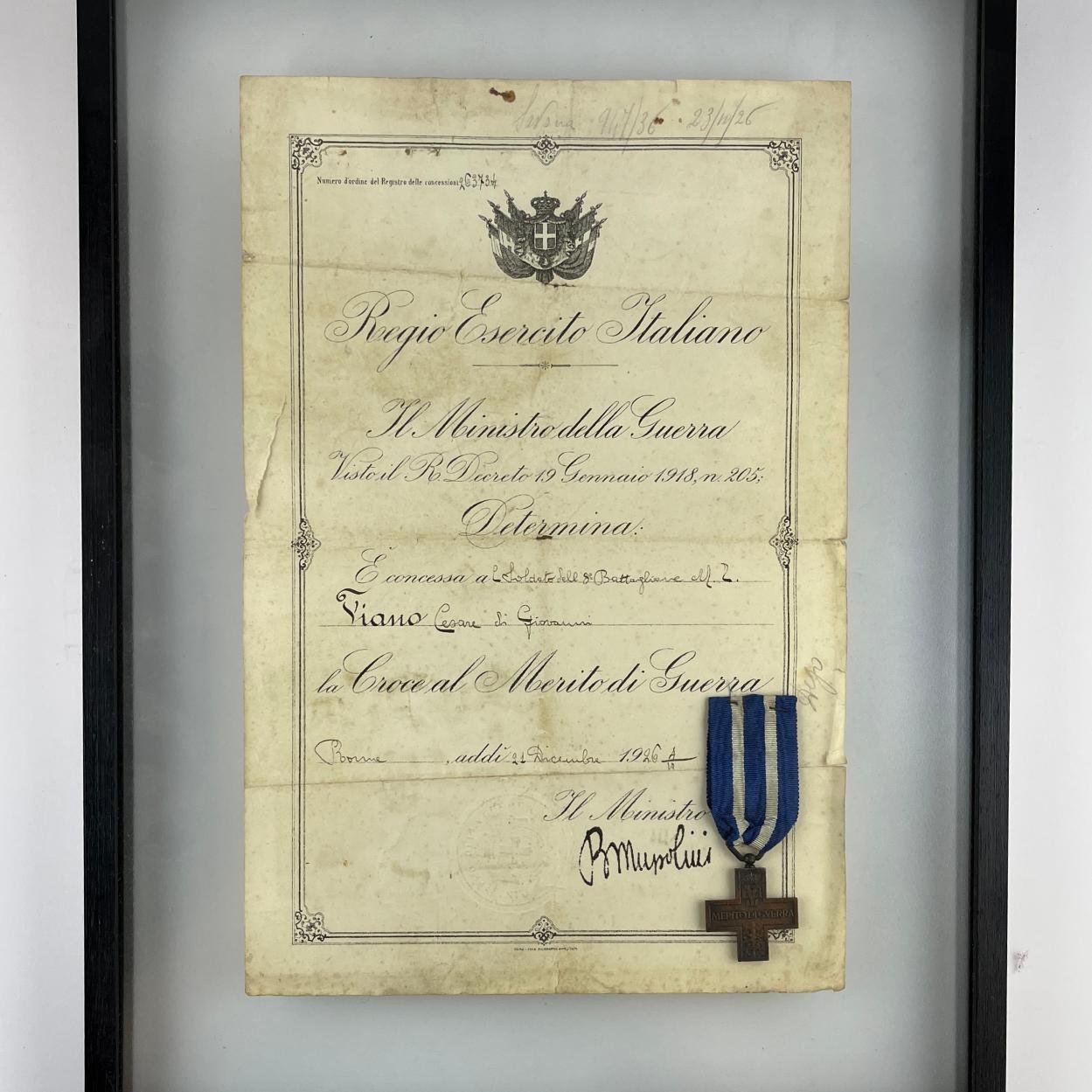 Medalla italiana Mérito di Guerra