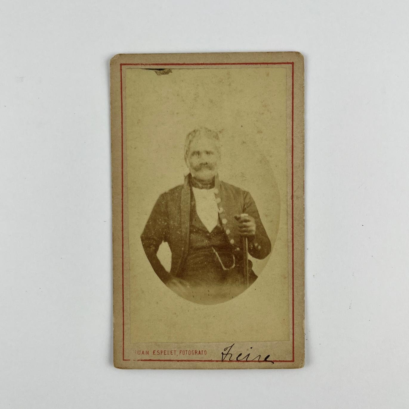 Carte de visite Manuel Freire