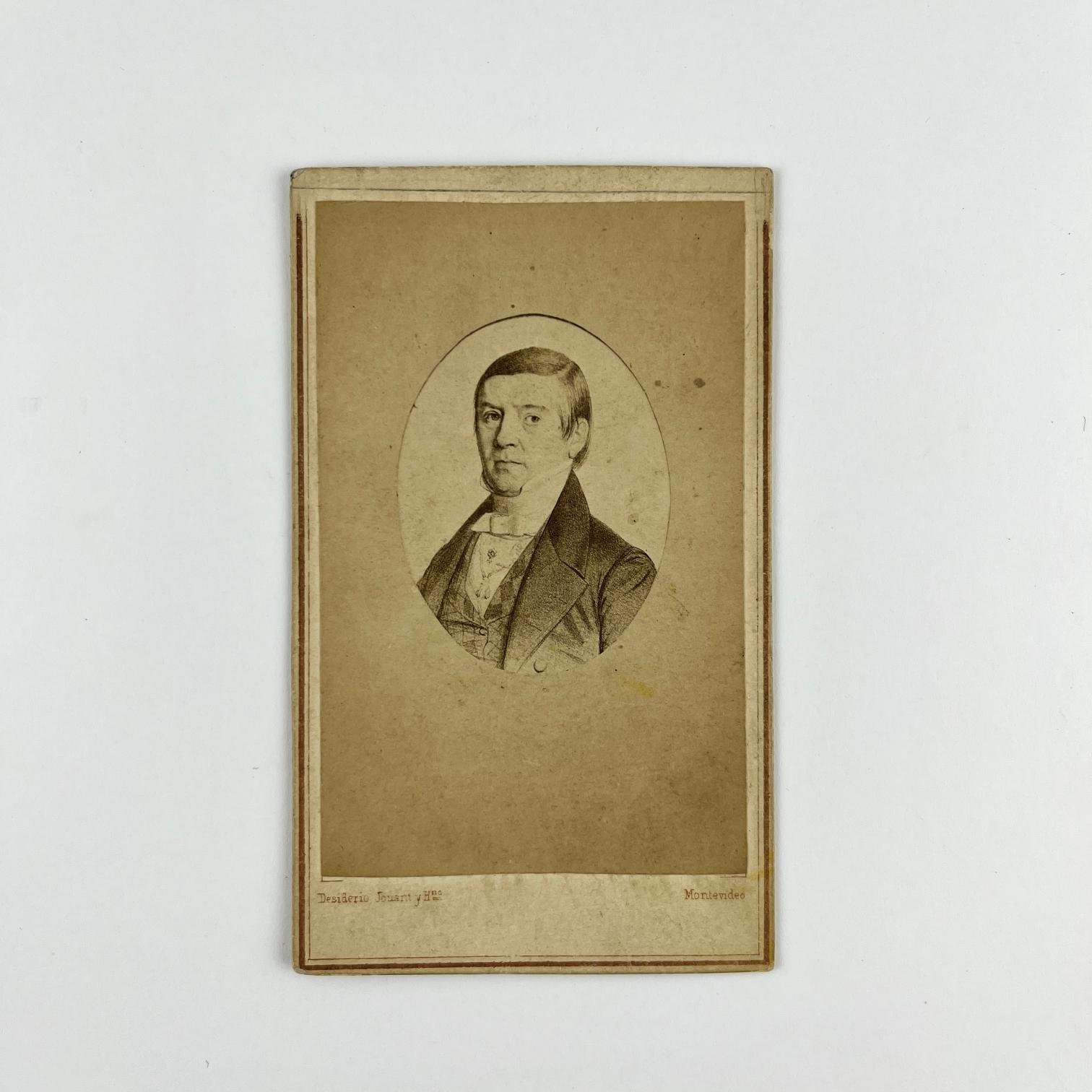 Carte de visite José Longinos Ellauri