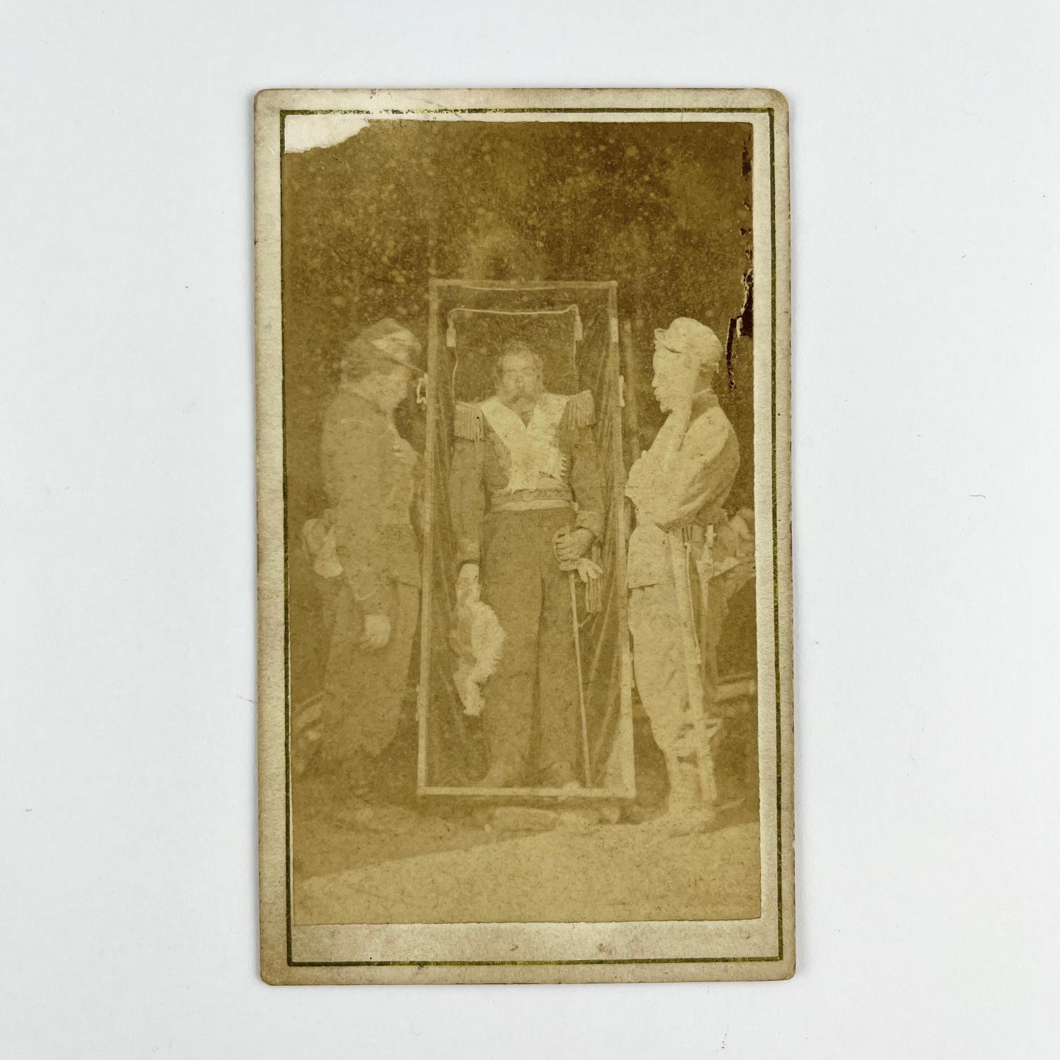 Carte de visite Venancio Flores