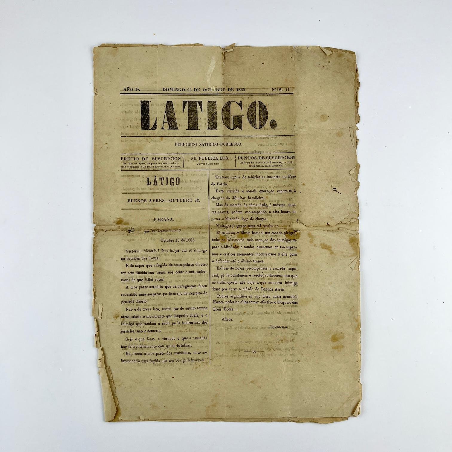 Periódico El Látigo