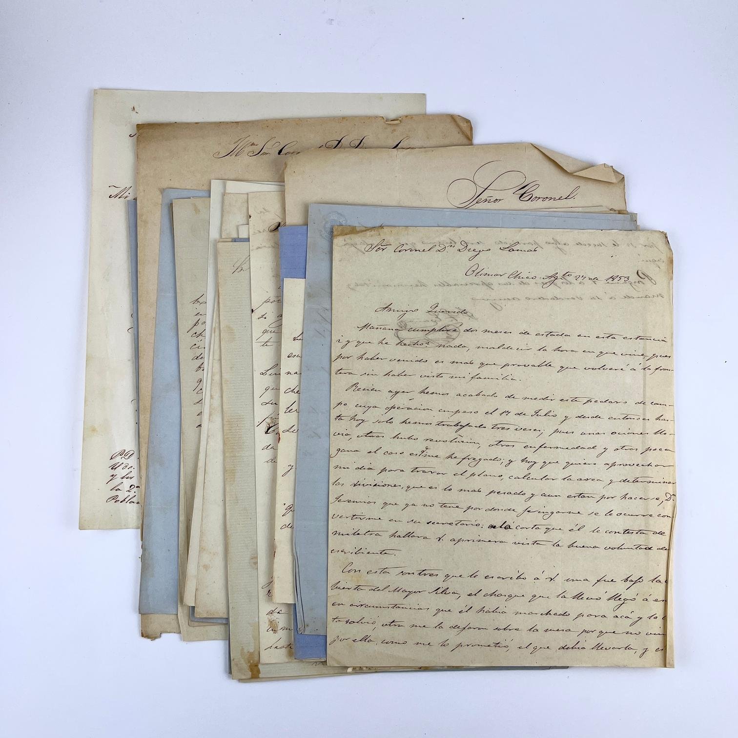 Correspondencia Diego Lamas