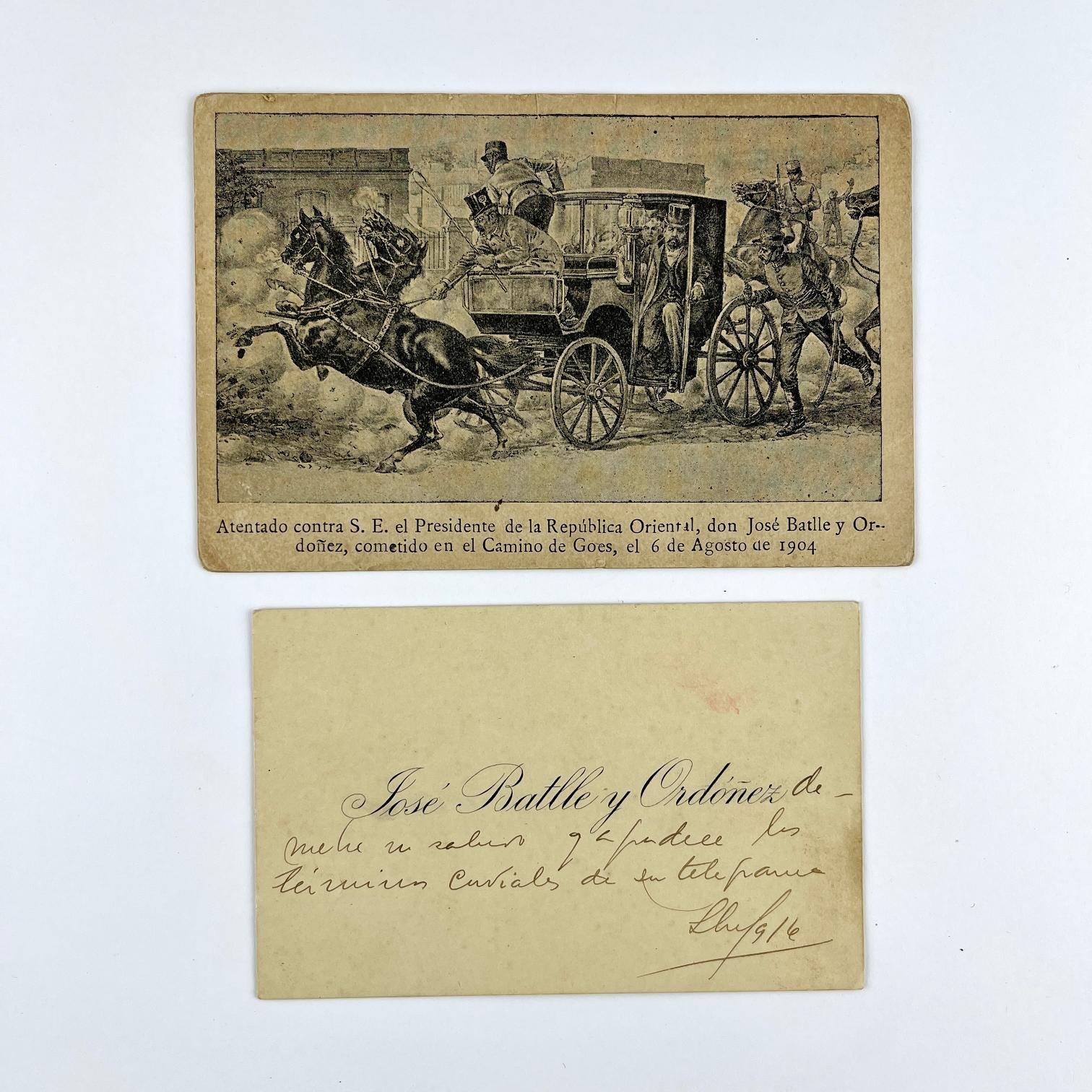 Tarjeta José Batlle y Ordóñez