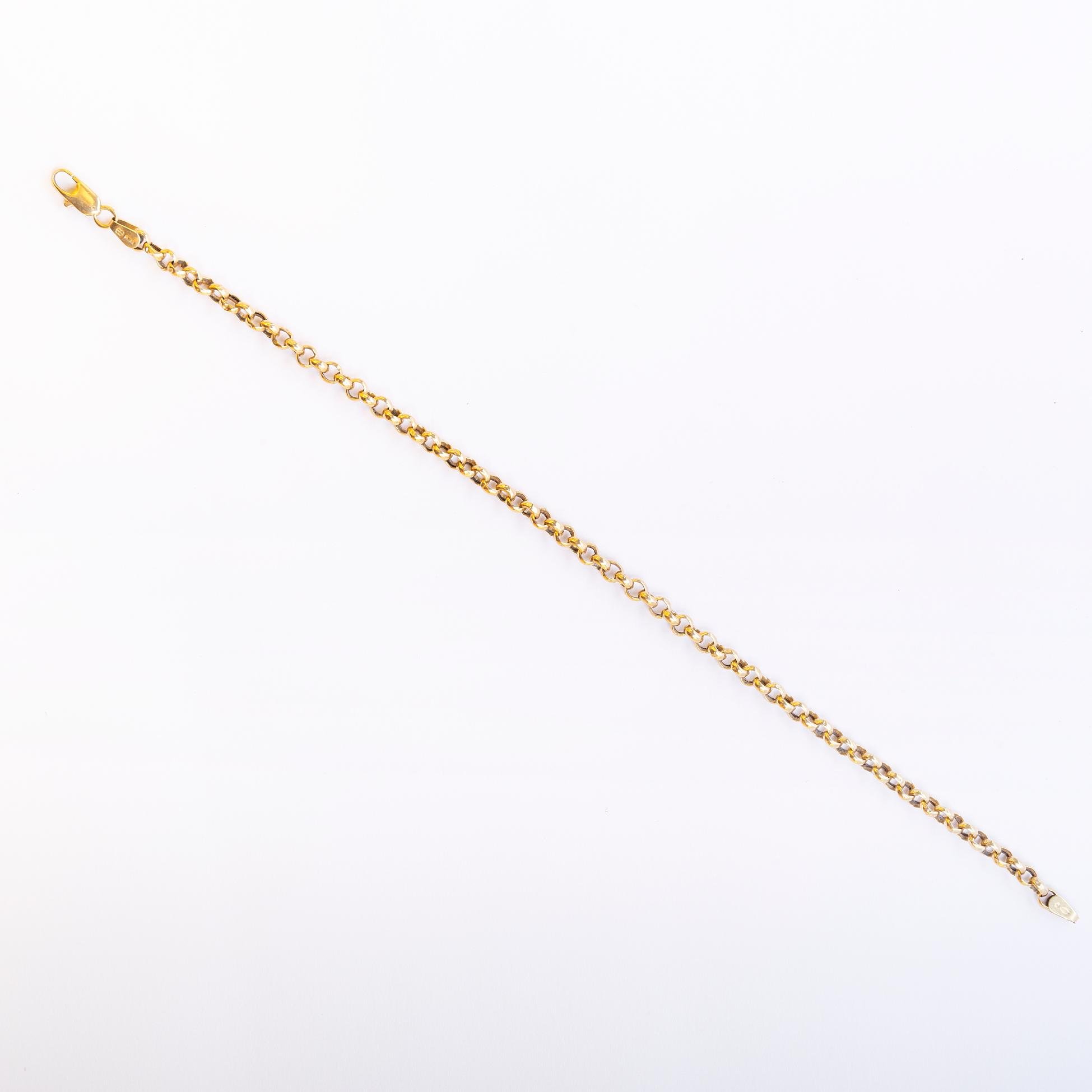 Pulsera oro 18 K amarillo