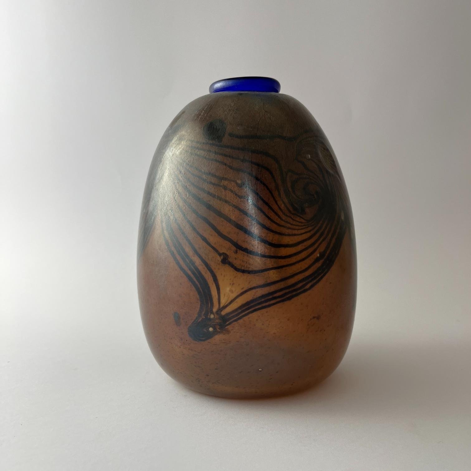 Florero alemán en cristal Eisch