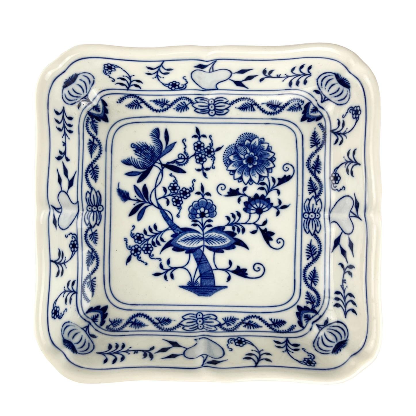 Fuente en porcelana checoslovaca