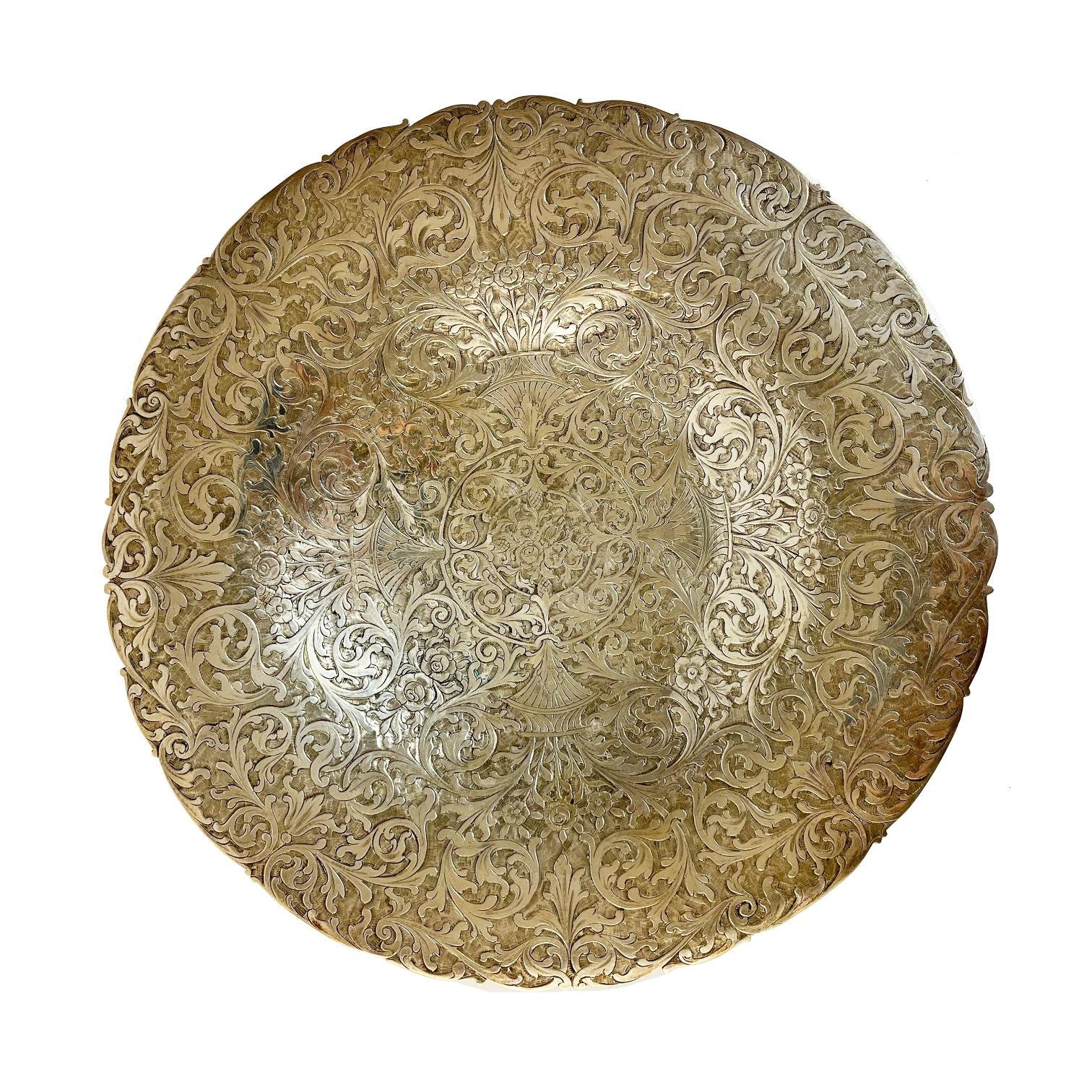 Centro de mesa en plata 900