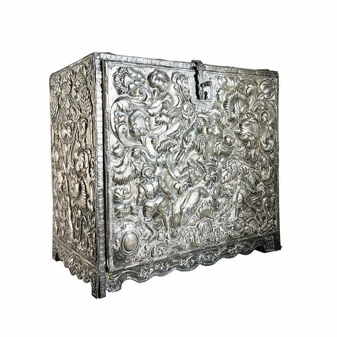 Bargueño hispanoamericano s. XVIII en plata