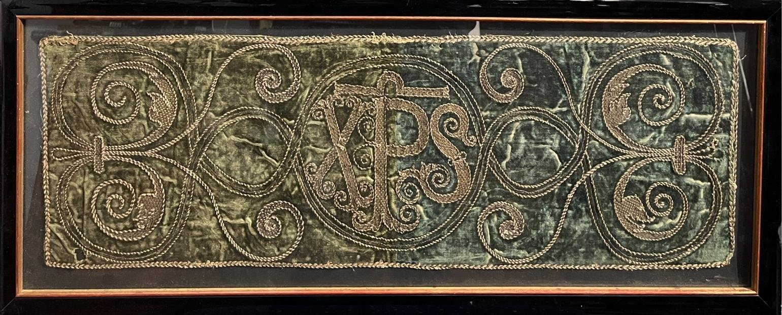 Velo de altar griego s. XVII