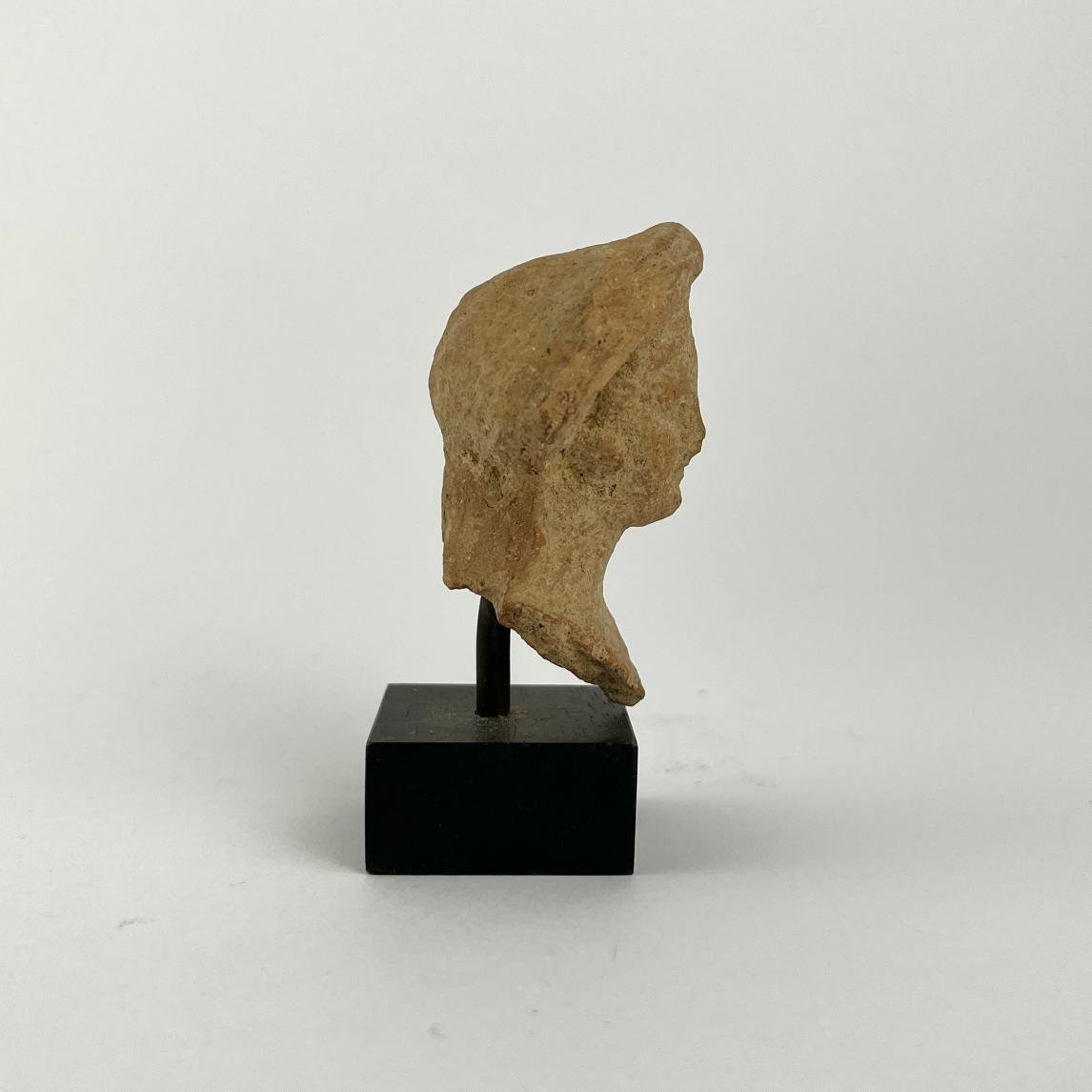 Tres esculturas griegas Tanagra s. IV a III a.C. "Damas" - Imagen 7