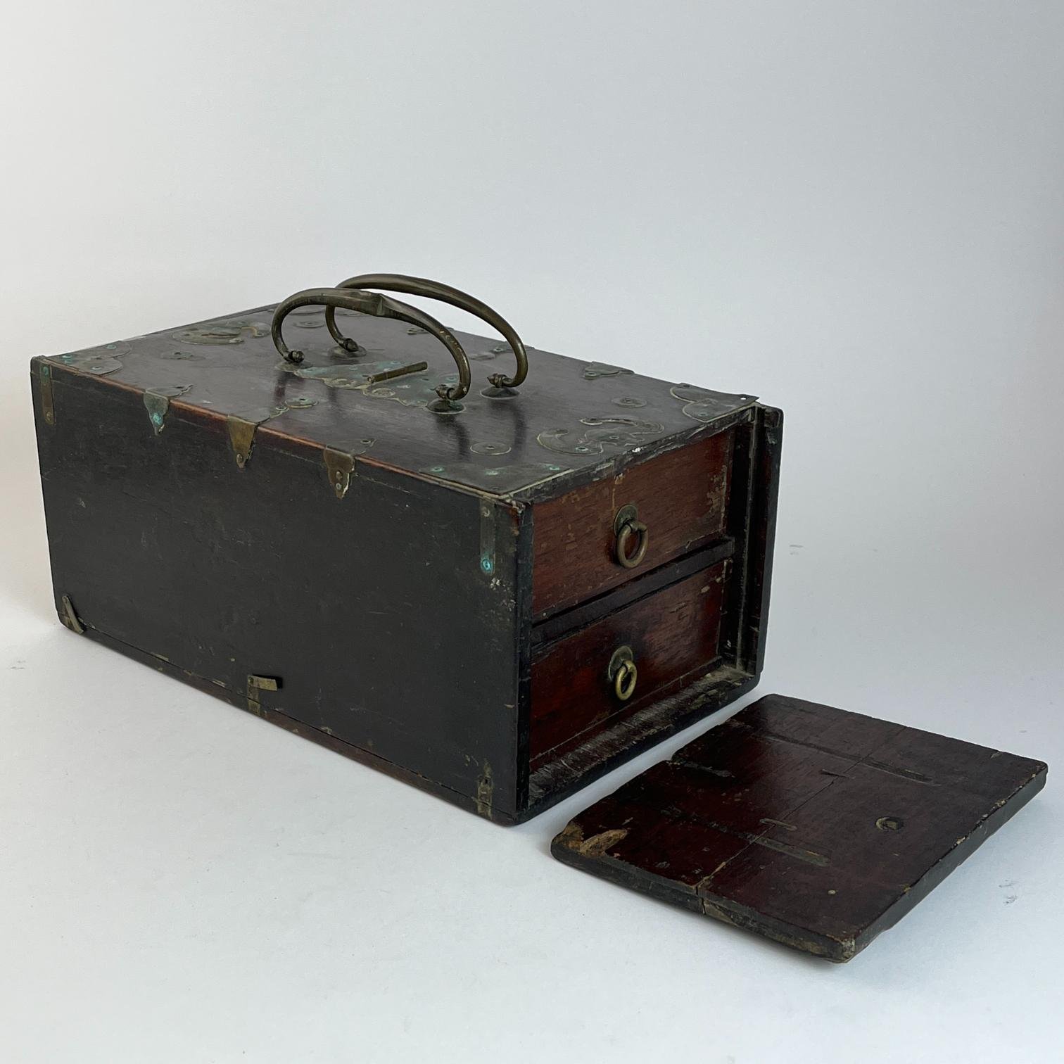 Cofre alhajero japonés Meji - Imagen 2