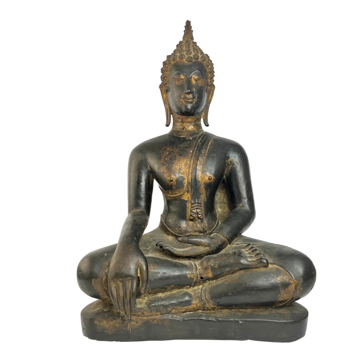 Escultura tailandesa en bronce "Buda"