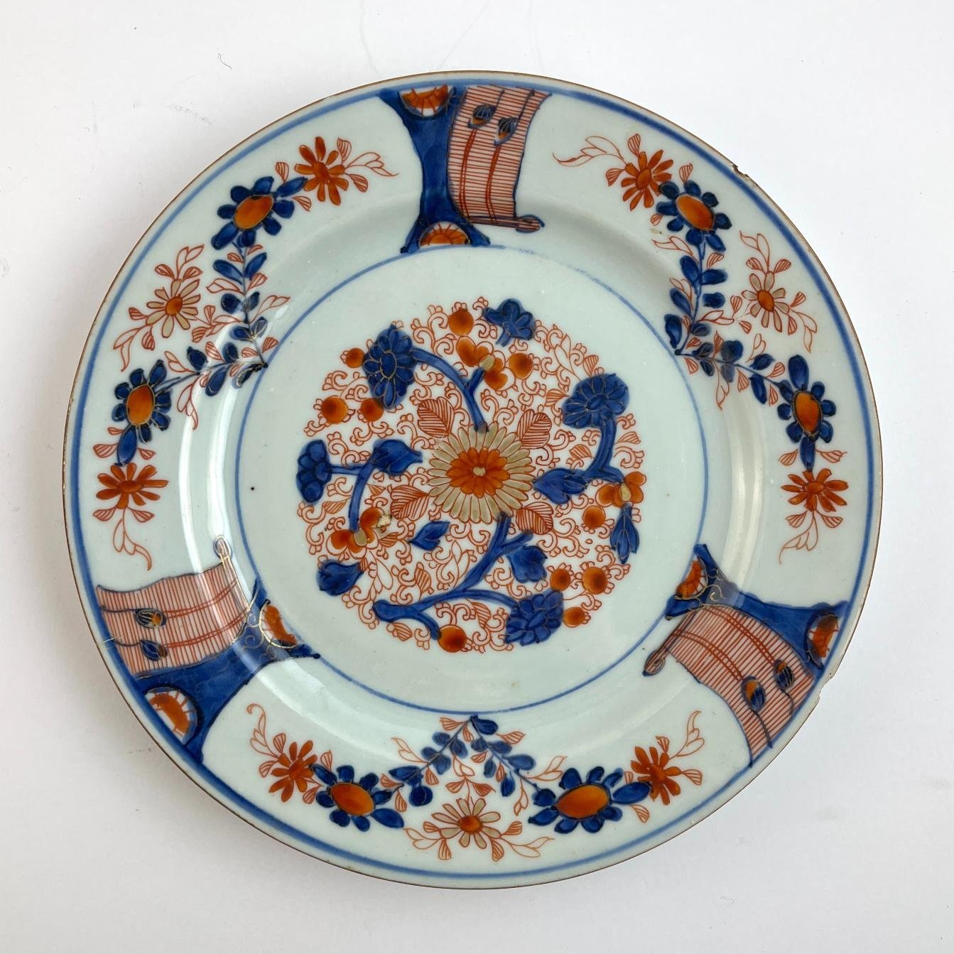 Plato chinos en porcelana Compañía de Indias