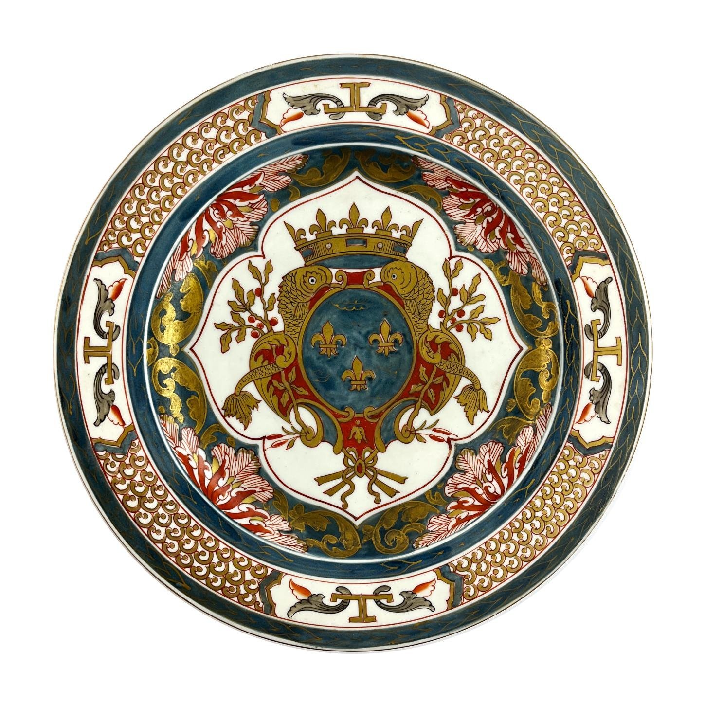 Plato chinos en porcelana Compañía de Indias