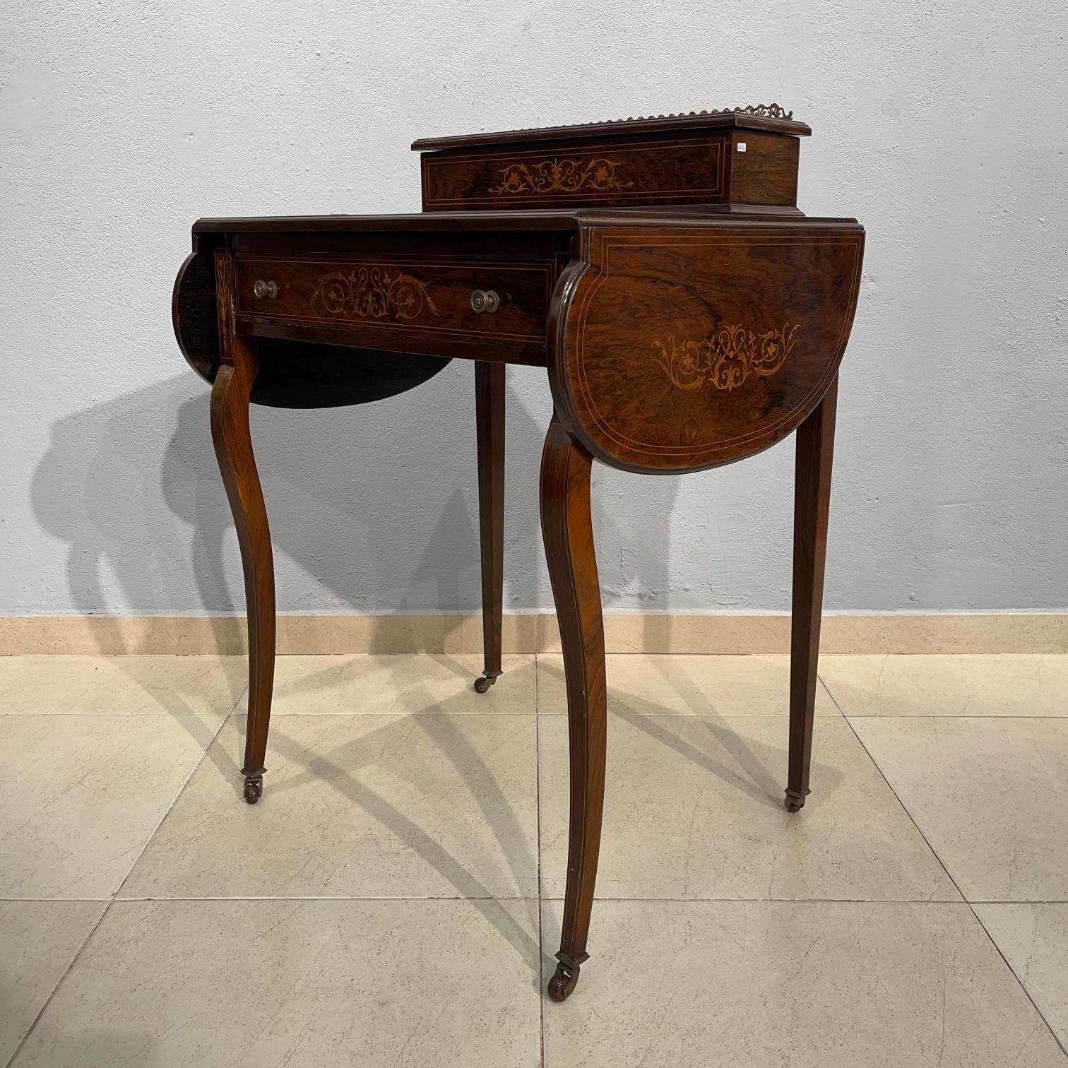 Escritorio francés estilo Luis Felipe - Imagen 2