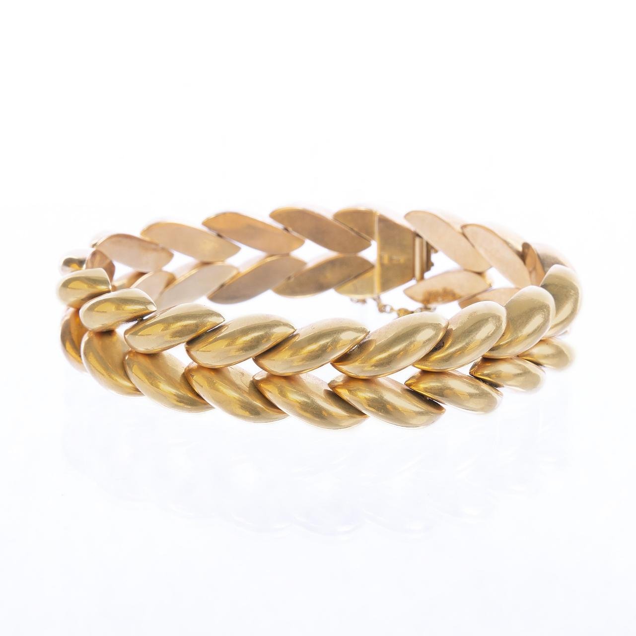 Pulsera oro 18 K amarillo