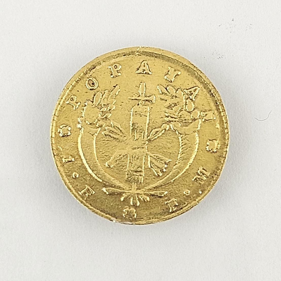 Moneda colombiana oro 1825