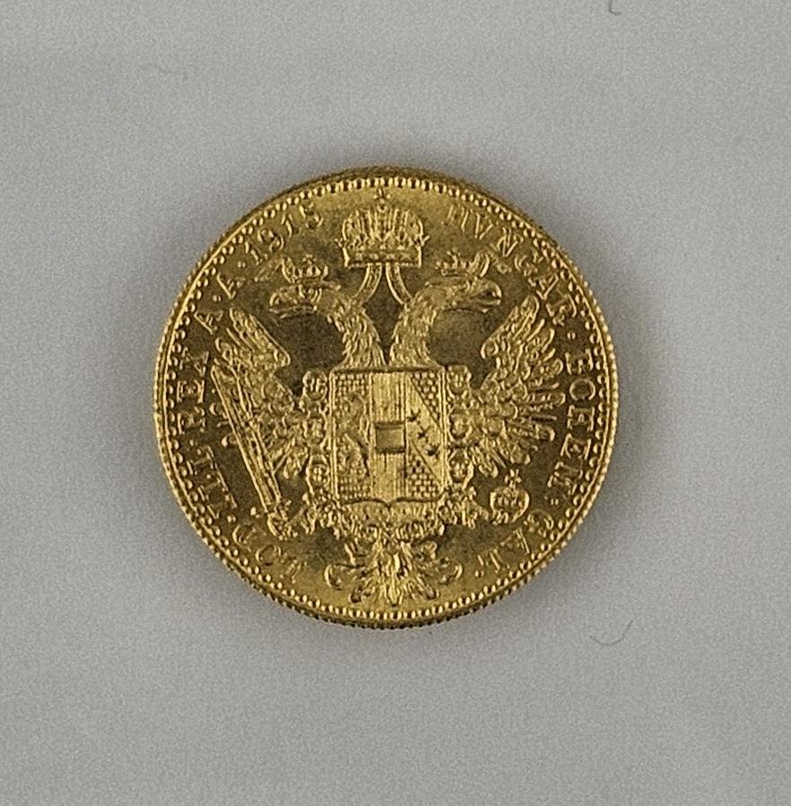 Moneda austrohúngara oro 1915
