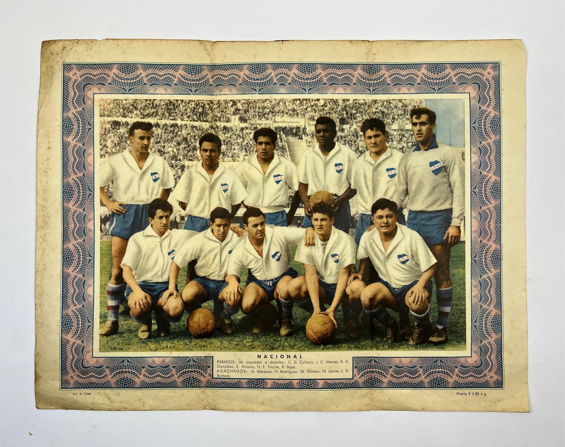 Poster Club Nacional de Football 1940
